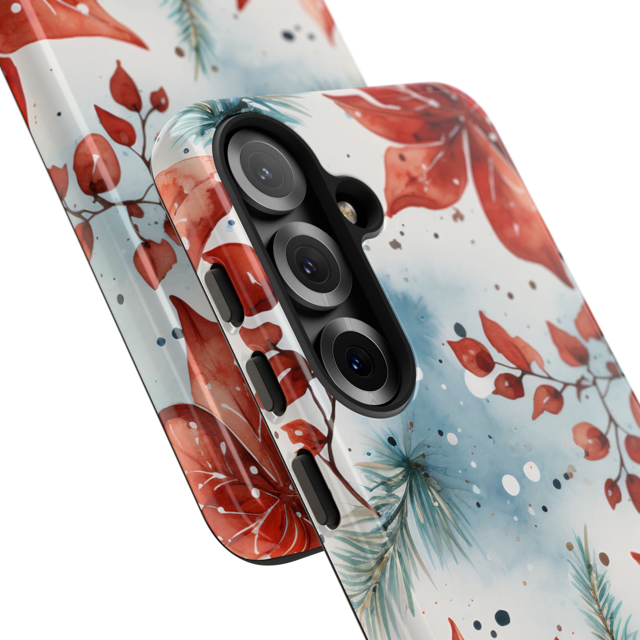 Poinsettias Bloom Bright - Samsung Case