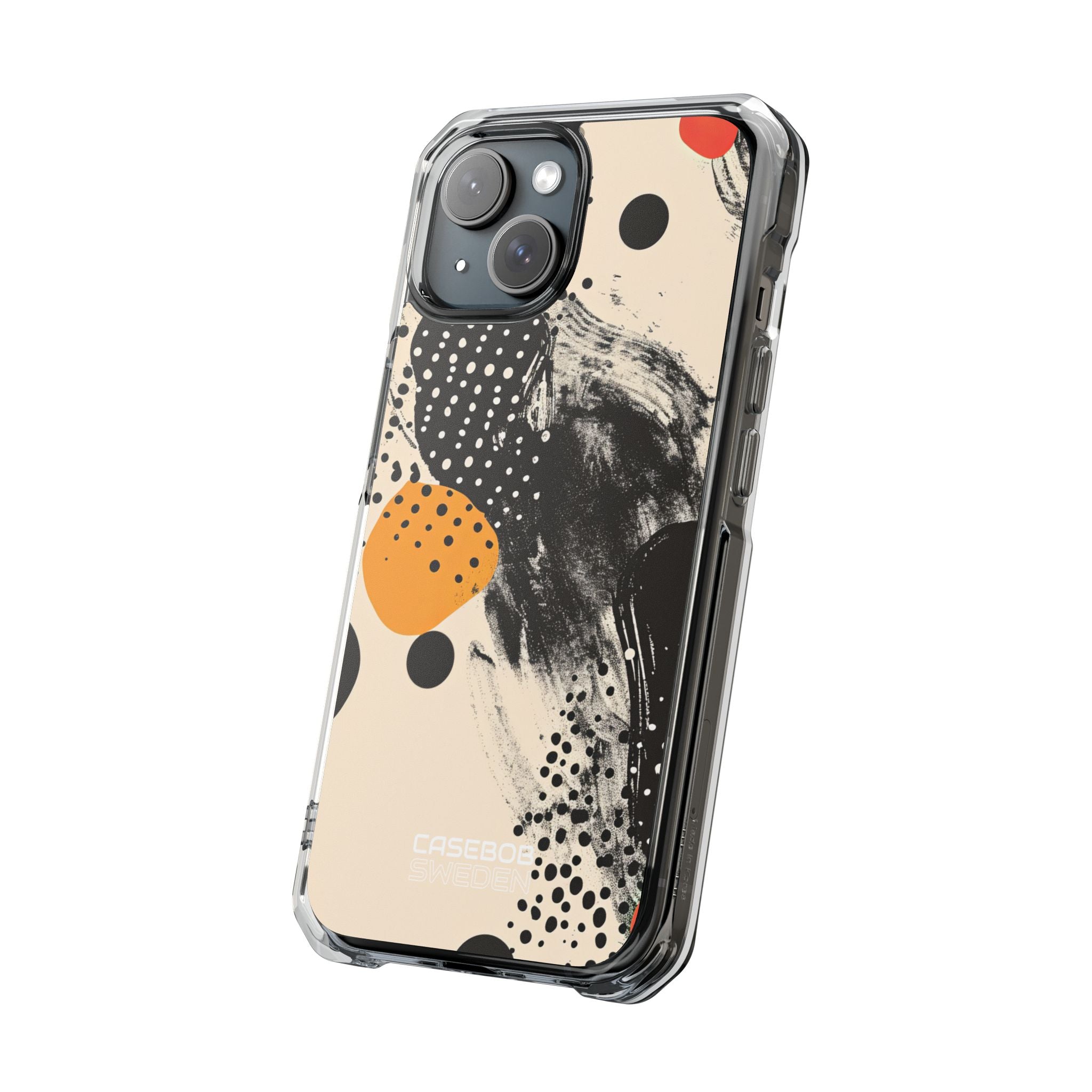 Swirl Chaos Geometry iPhone 15 - Impact Clear+