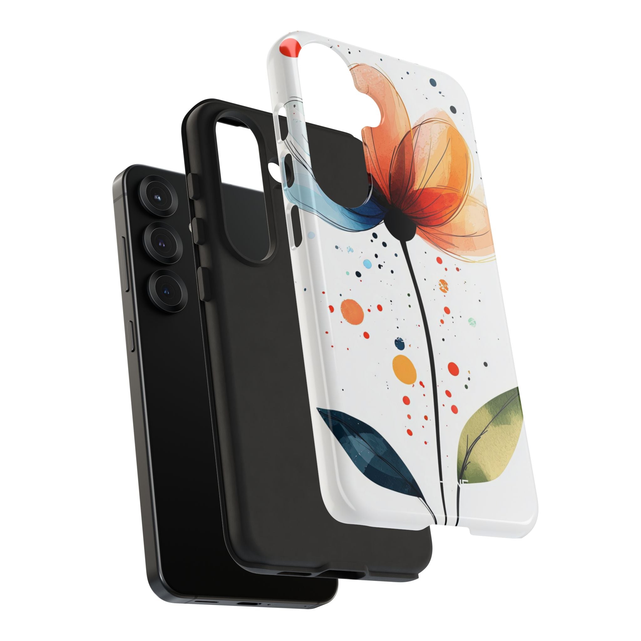Vibrant Floral Blooms - Samsung Case
