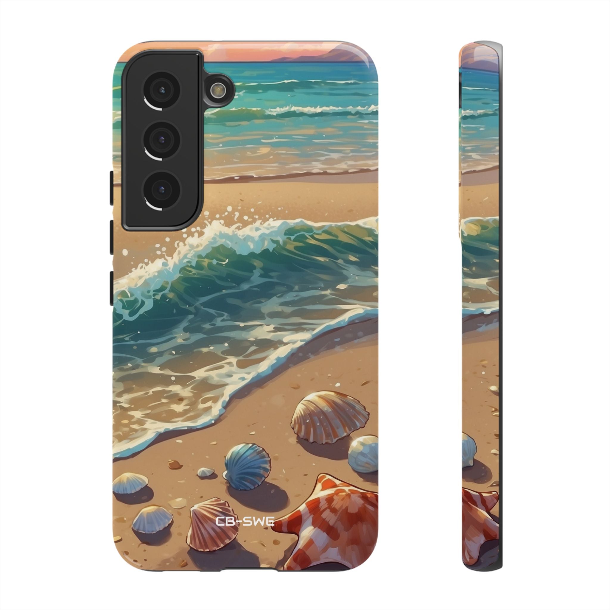 Seashells Kiss Shore - Samsung Case