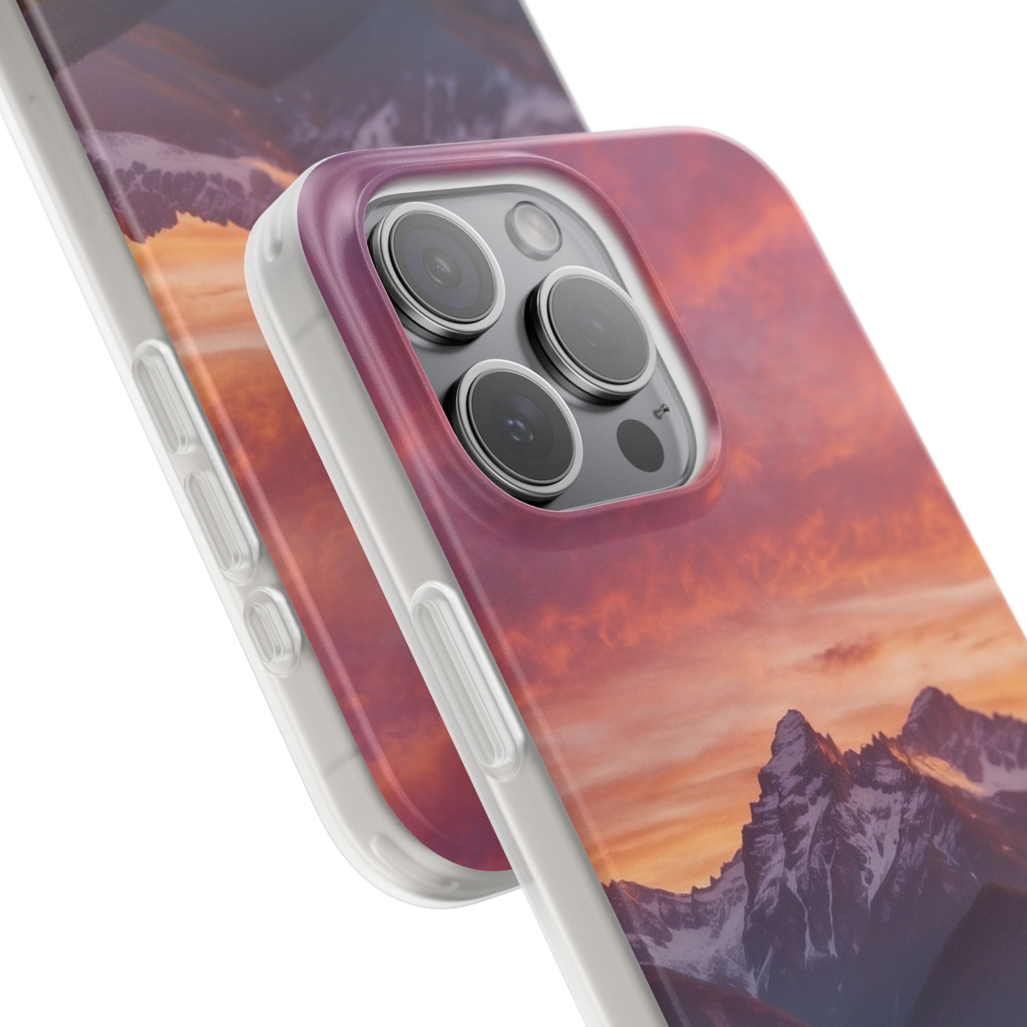 Snowcap Bloom iPhone 15 Pro Max Case - Soft