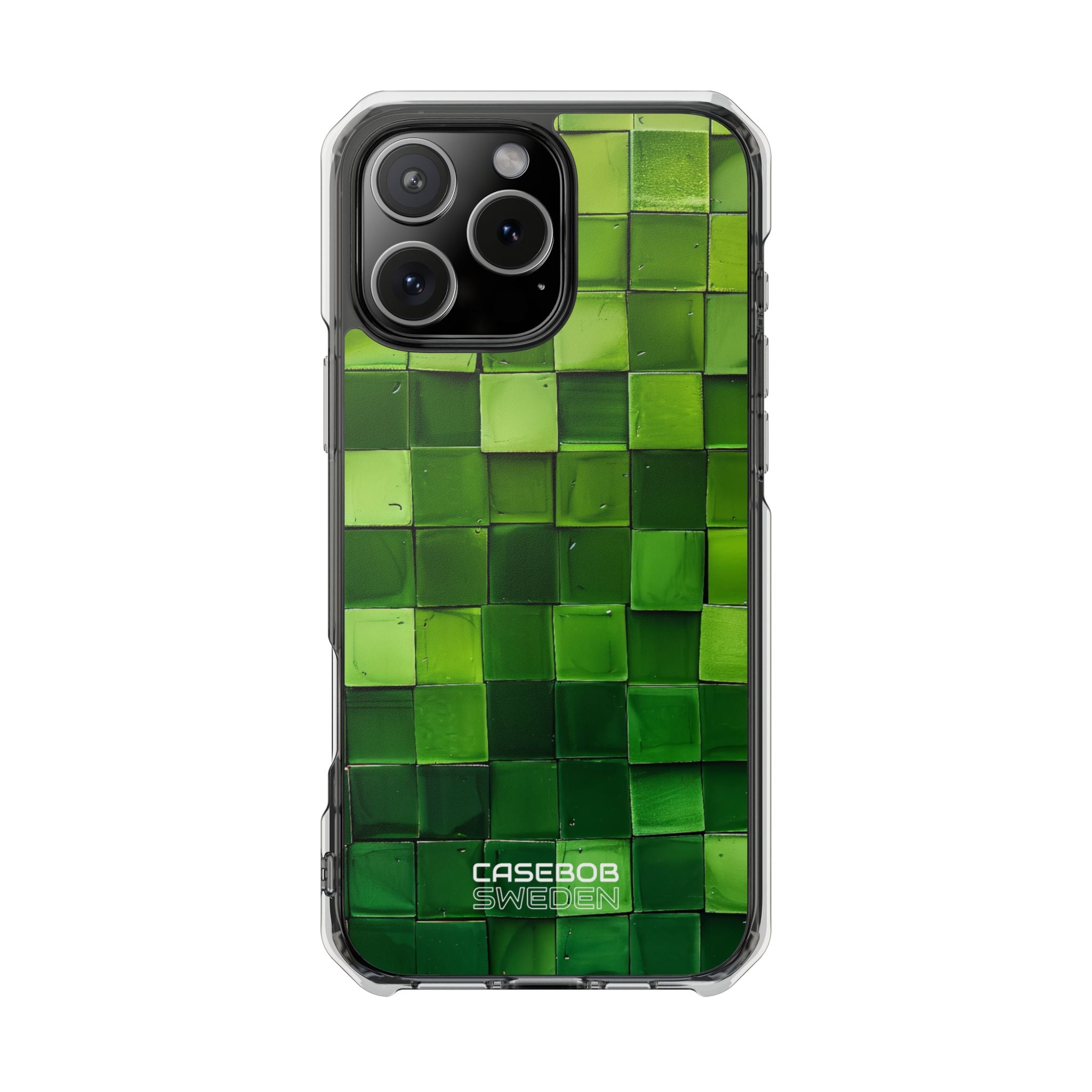 Green Tile Harmony iPhone 16 - Impact Clear+