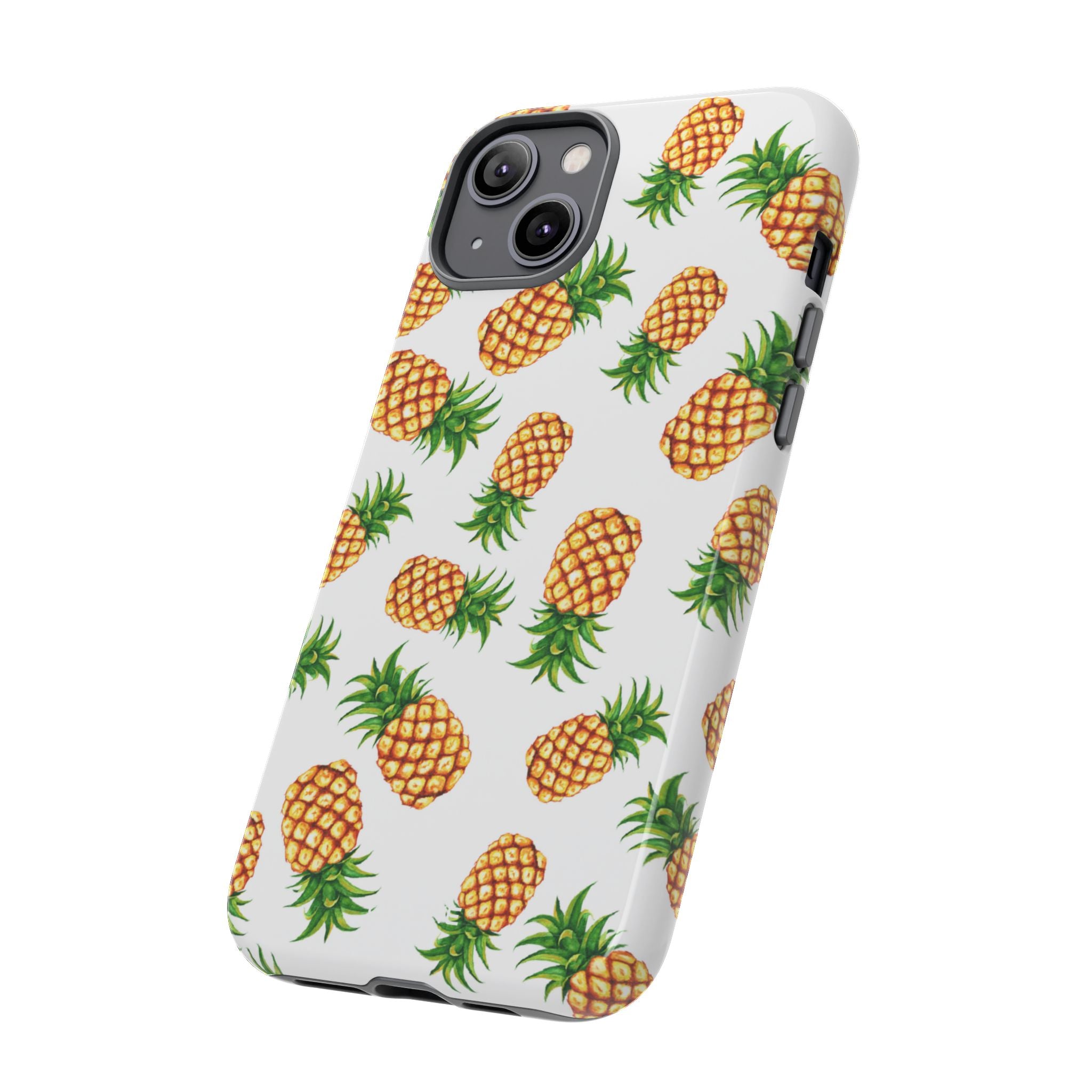 Pineapples Dance Joyfully - iPhone Case