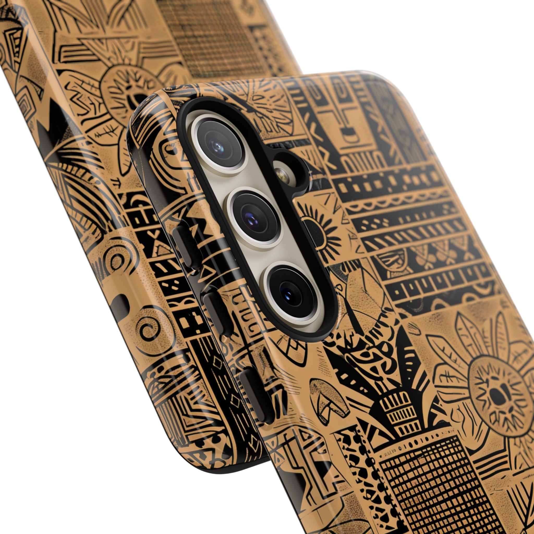 Tribal Faces Samsung S24 Plus Case - Tough