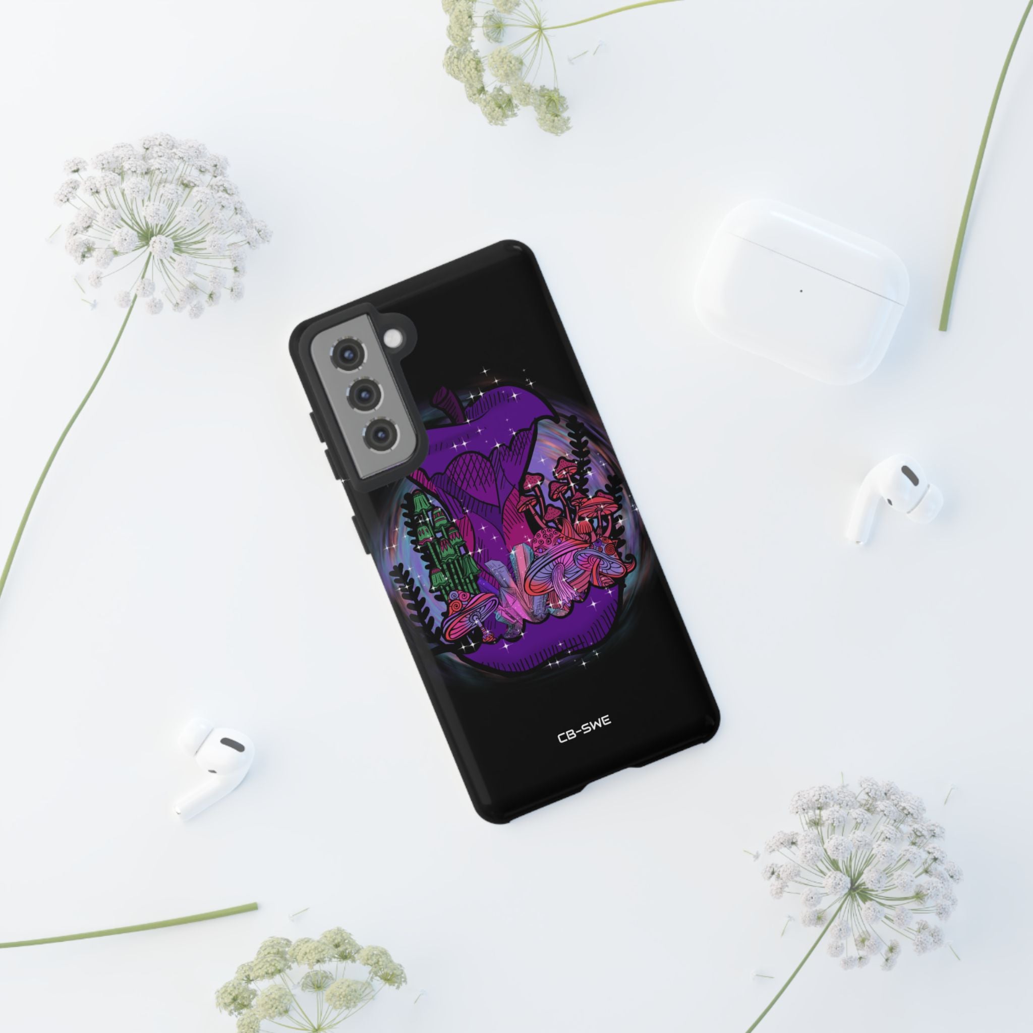 Mystical Purple Apple - Samsung Case