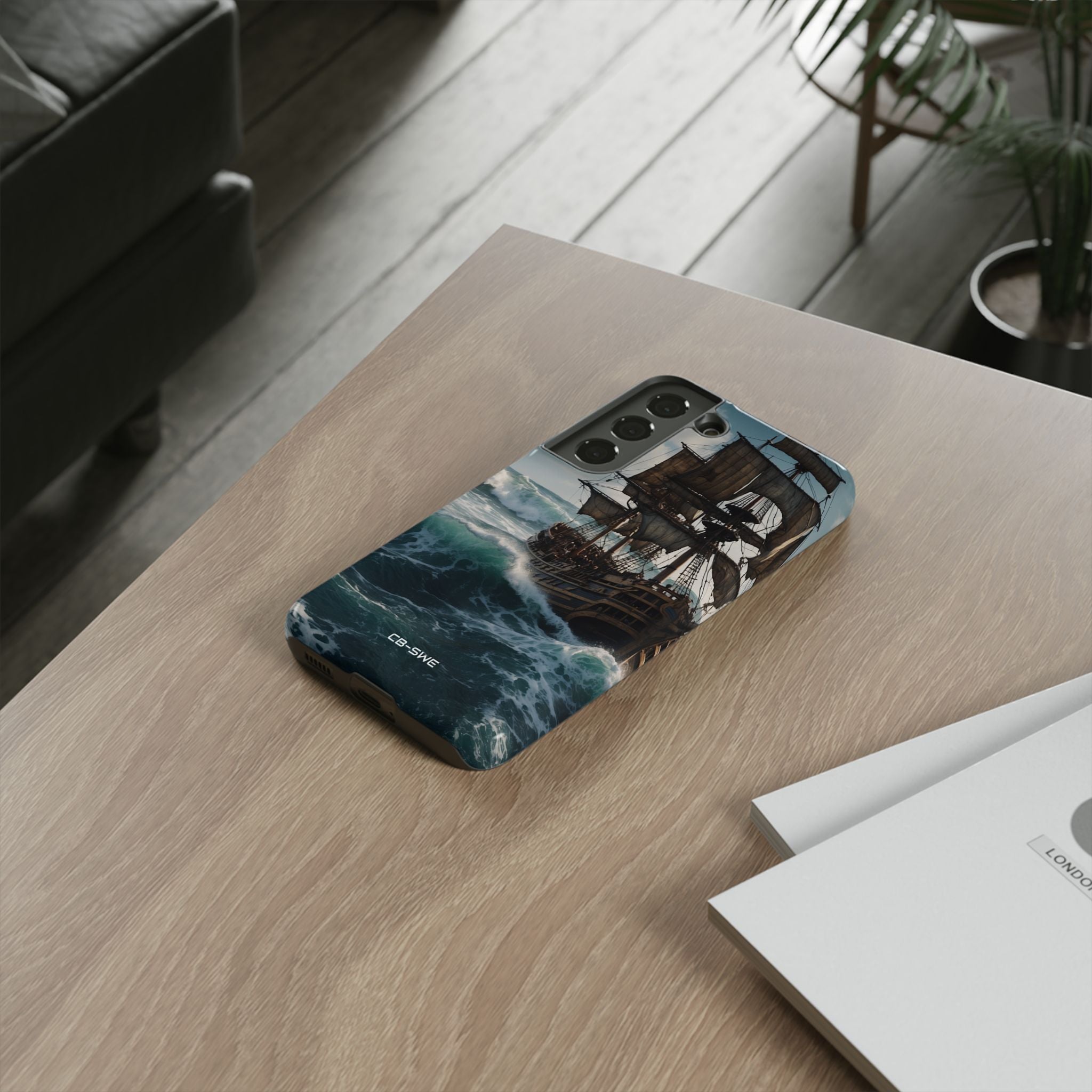Ship Faces Waves - Samsung Case