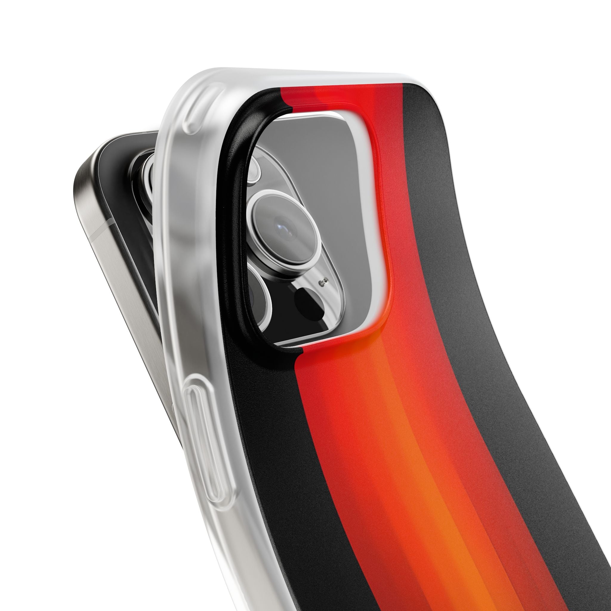 Crimson Column iPhone 16 Pro Case - Soft