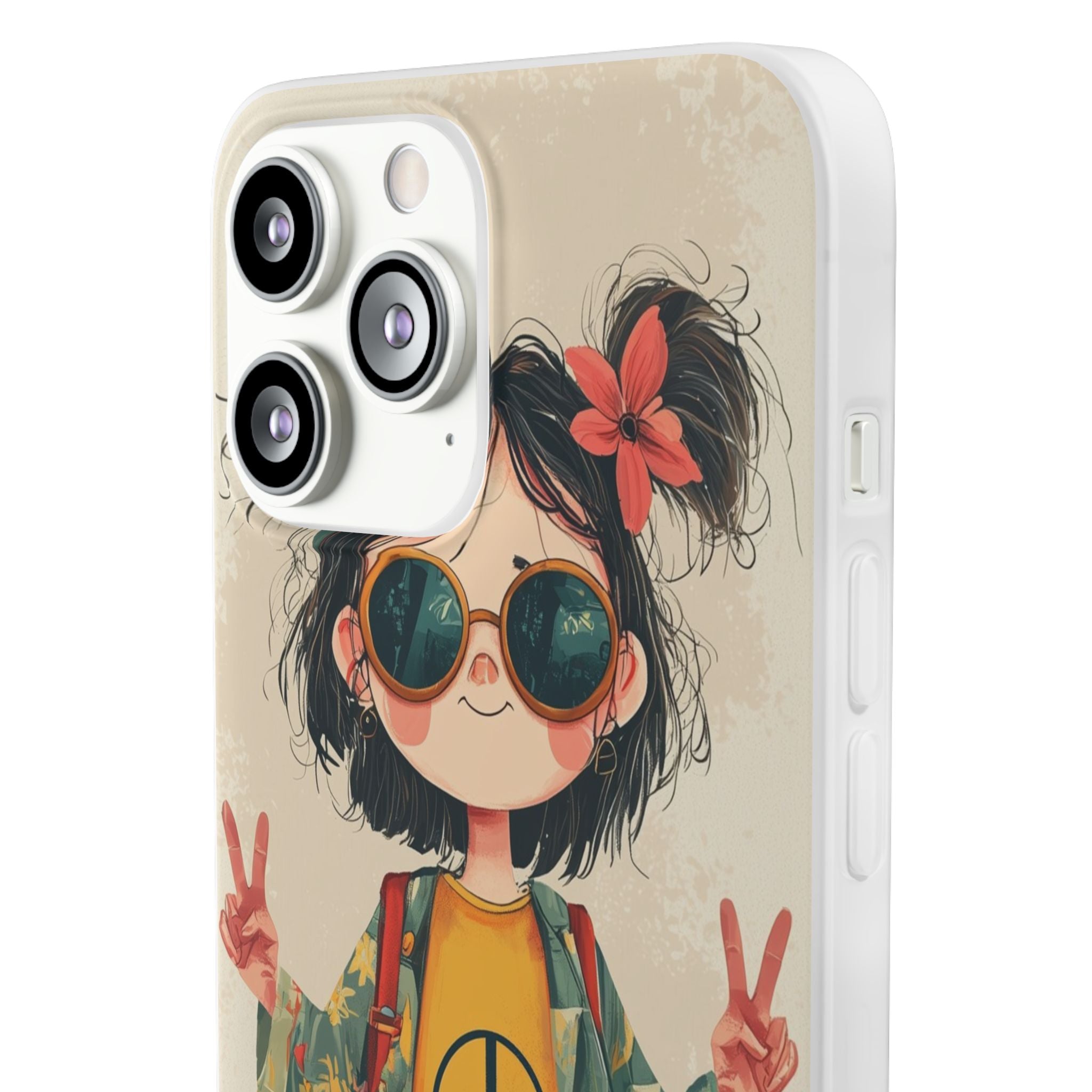 Peace Pigtails iPhone 13 Pro Max - Soft
