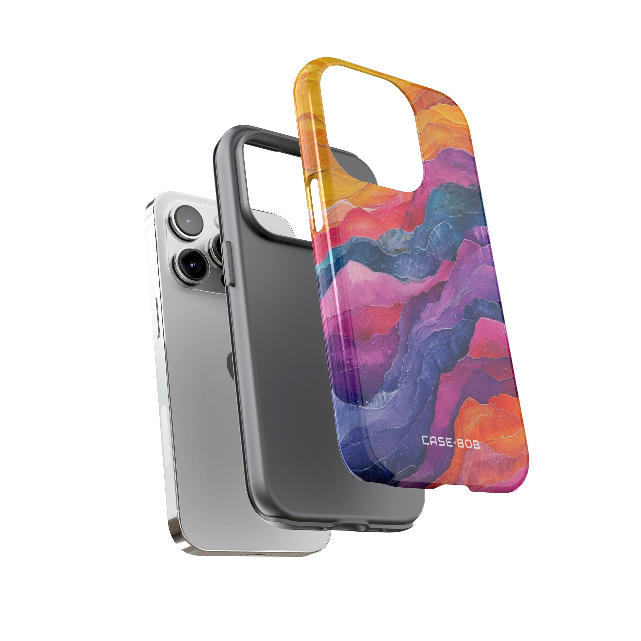 Vibrant Flow iPhone 14 Pro Case - Tough
