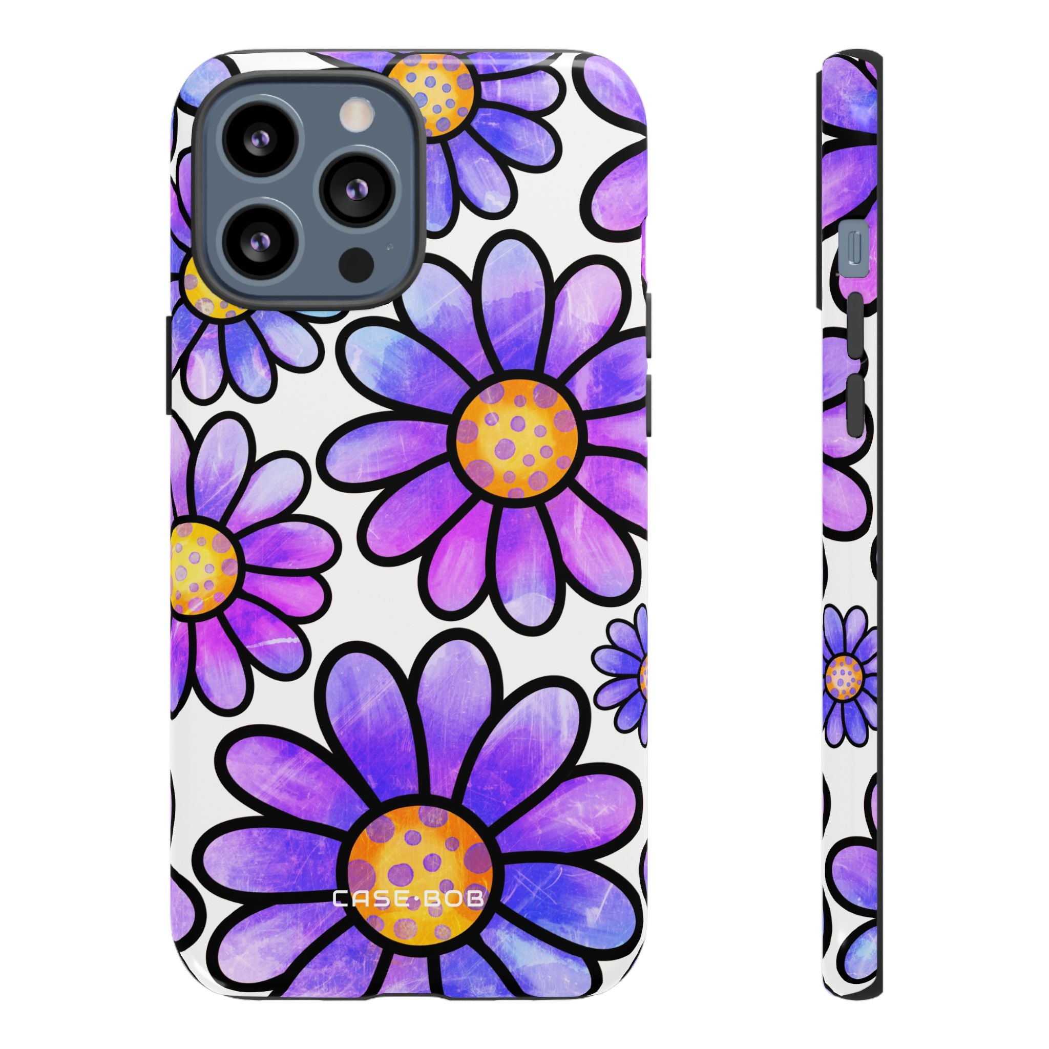 Polka Dot Blooms iPhone 13 Pro Max Case - Tough