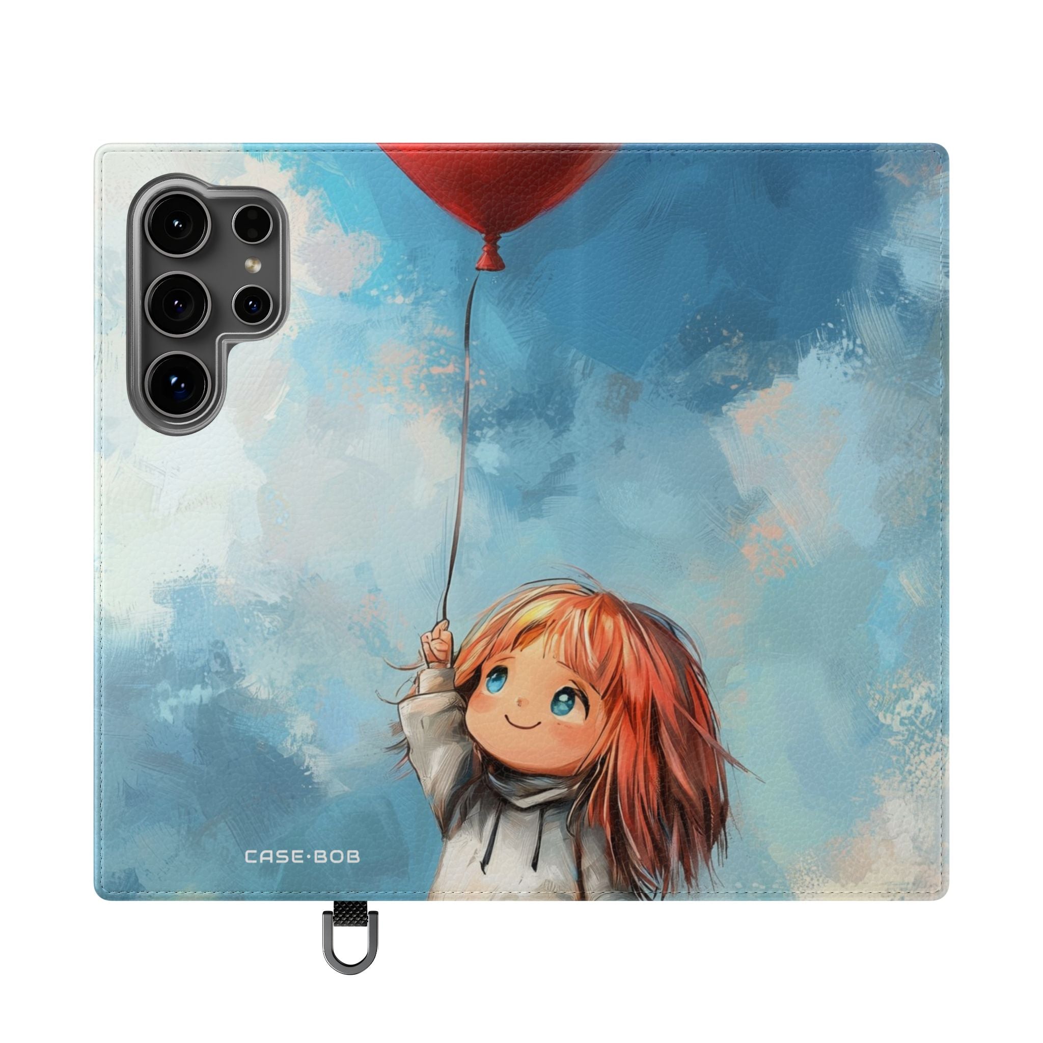 Heart Balloon Glow - Samsung S24 Ultra Case - Wallet