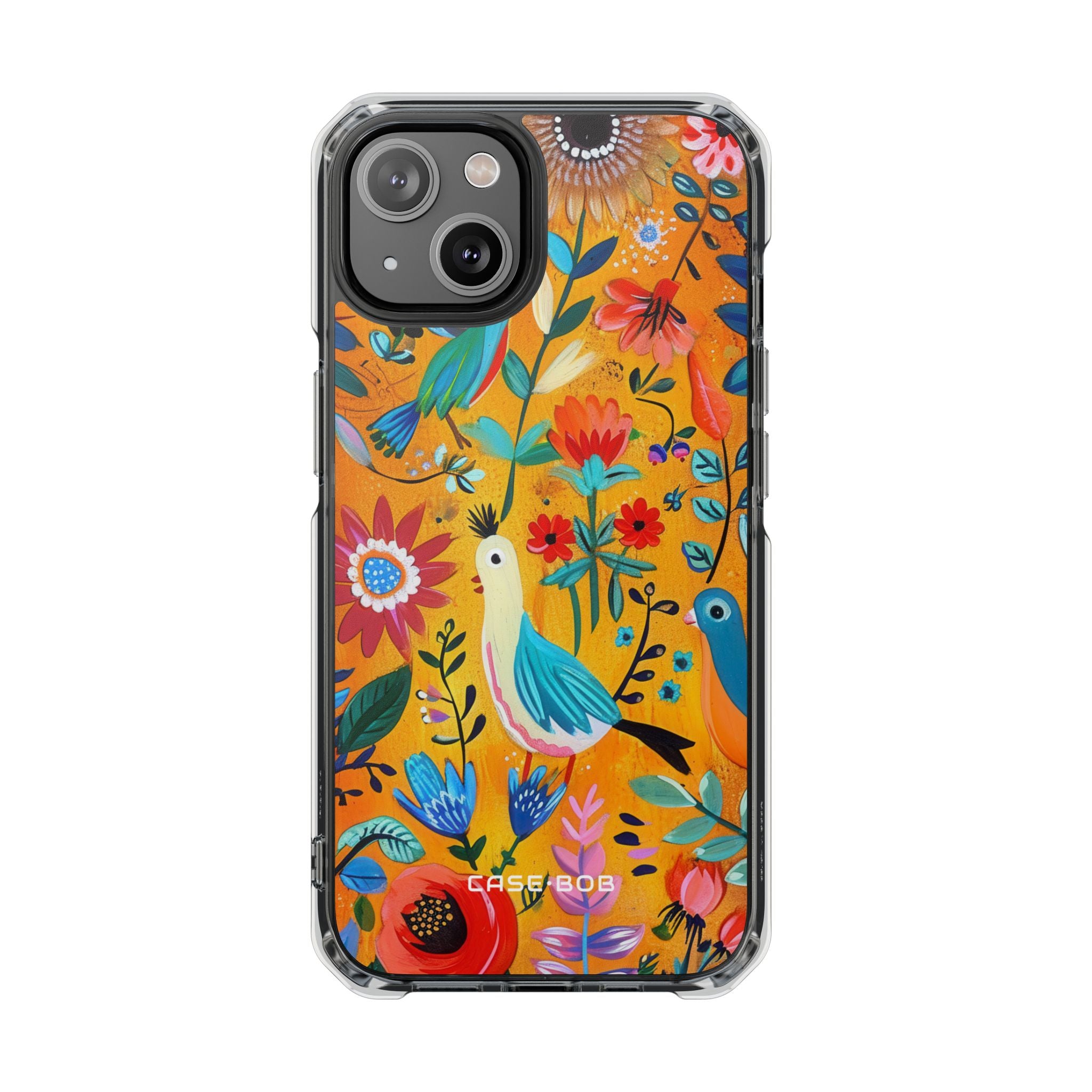 Colorful Birds Bloom iPhone 14 Case - Impact