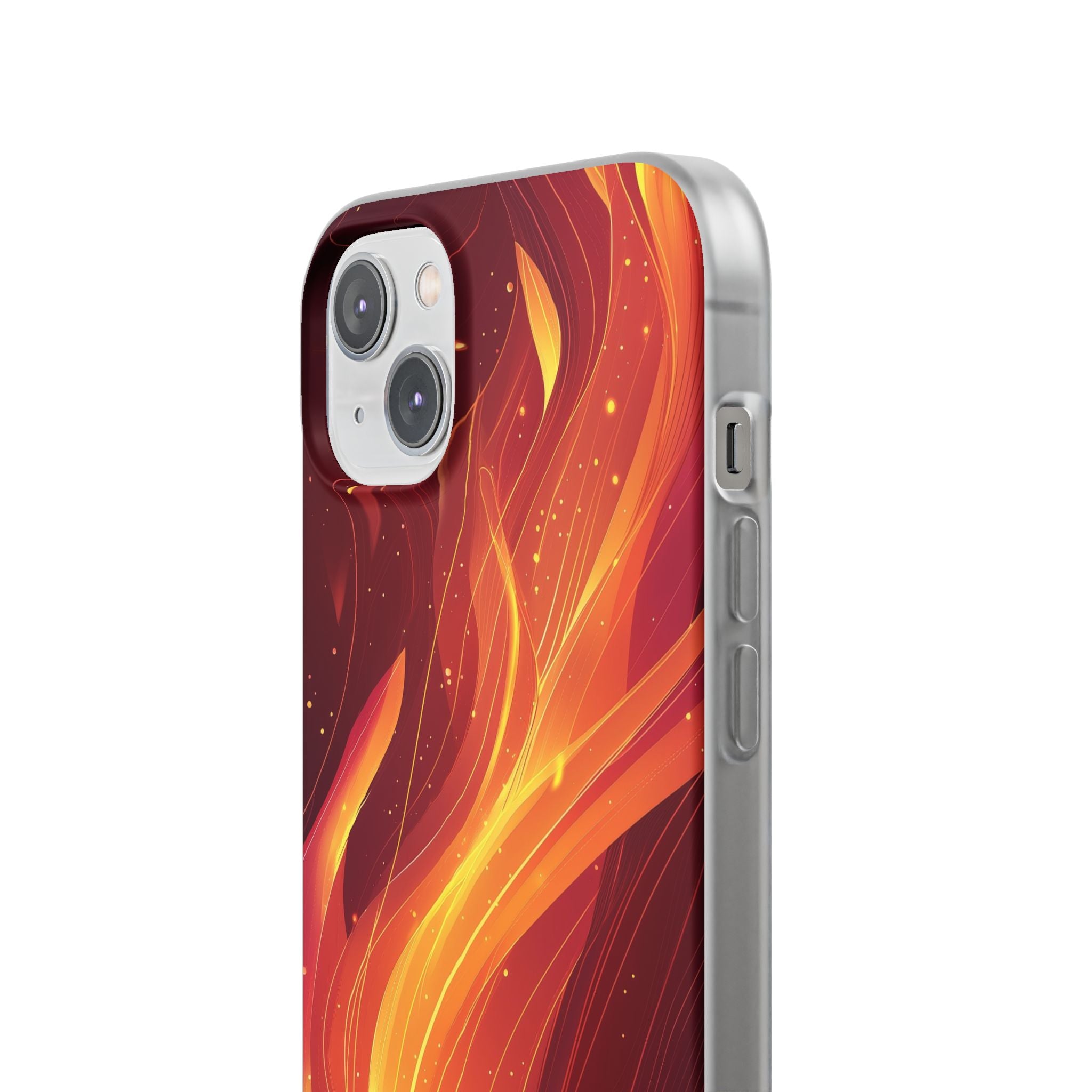 Flaming Flow iPhone 14 Plus Case - Soft