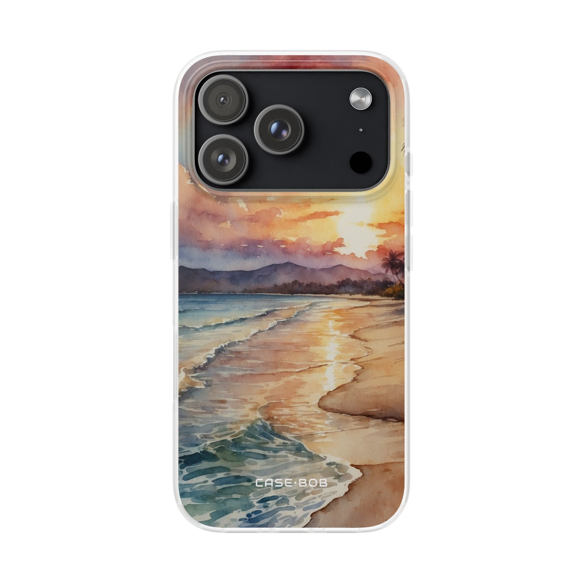 Sunset Reflection iPhone 17 Pro Case - Soft