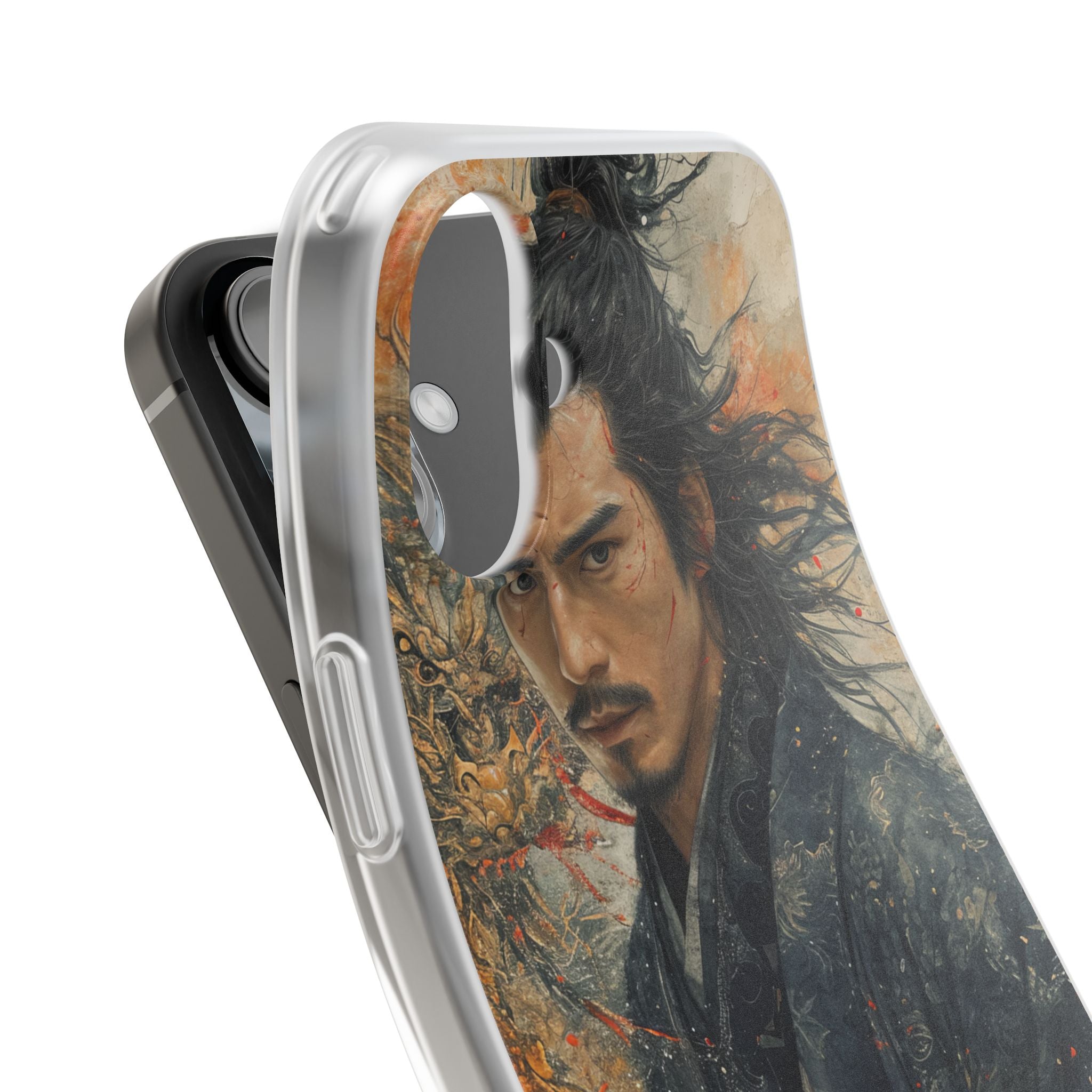 Dragonblade Warrior iPhone 16 Plus Case - Soft