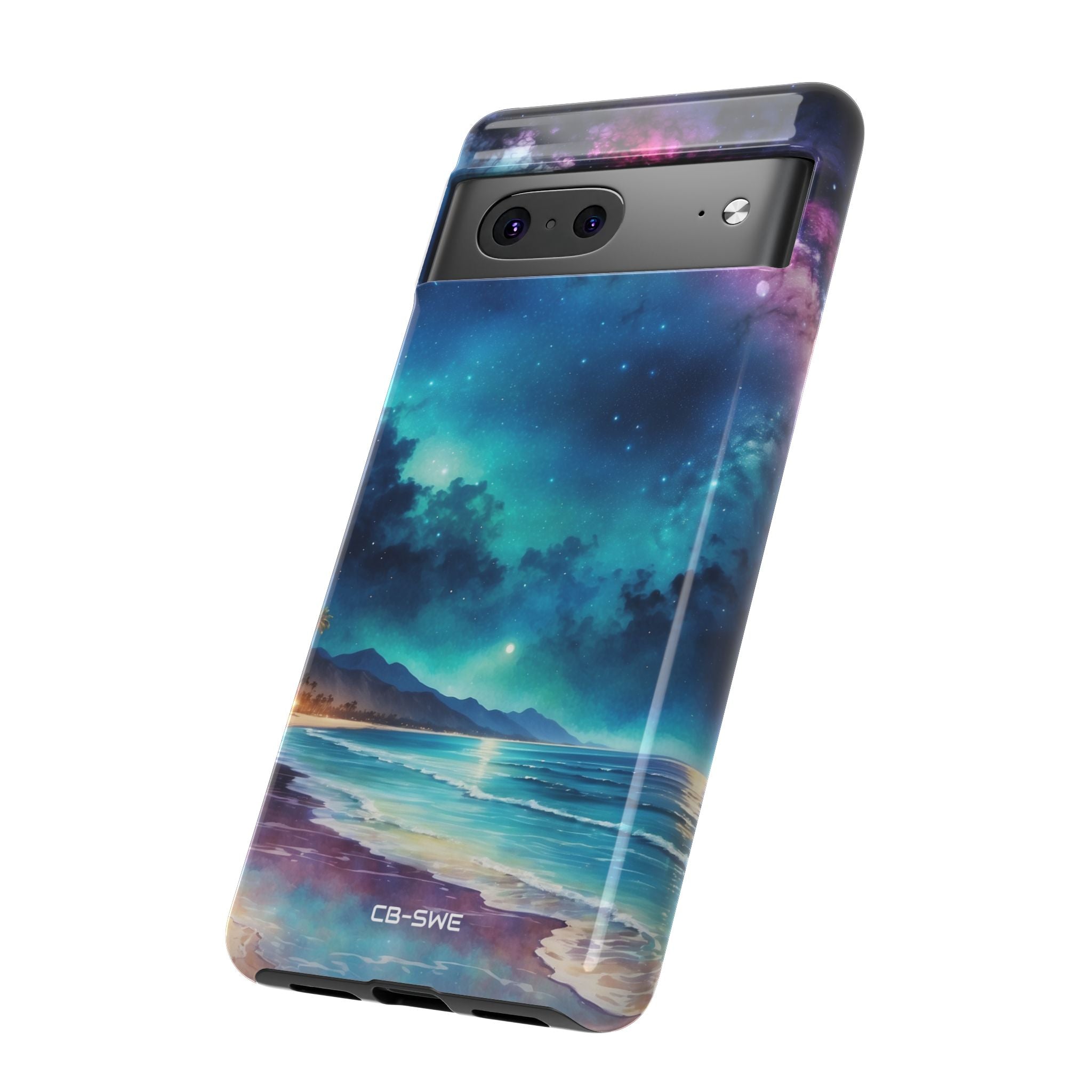 **Waves Embrace Stars** - Google Pixel Case