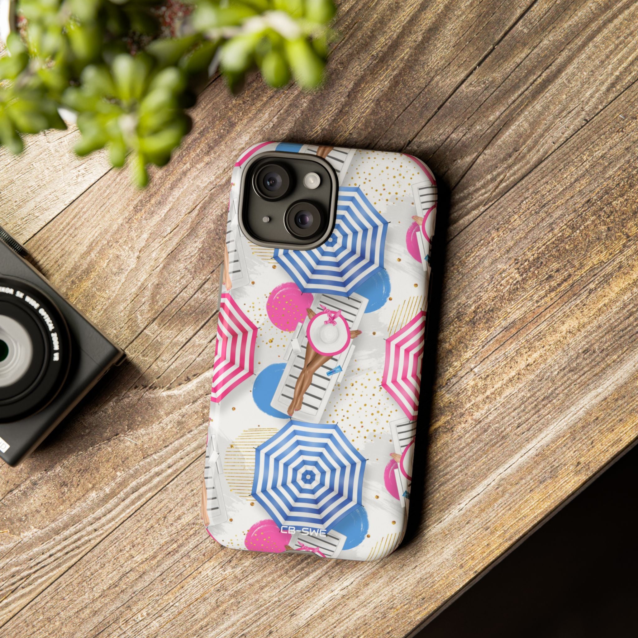 Sun Hats Relaxing - iPhone Case