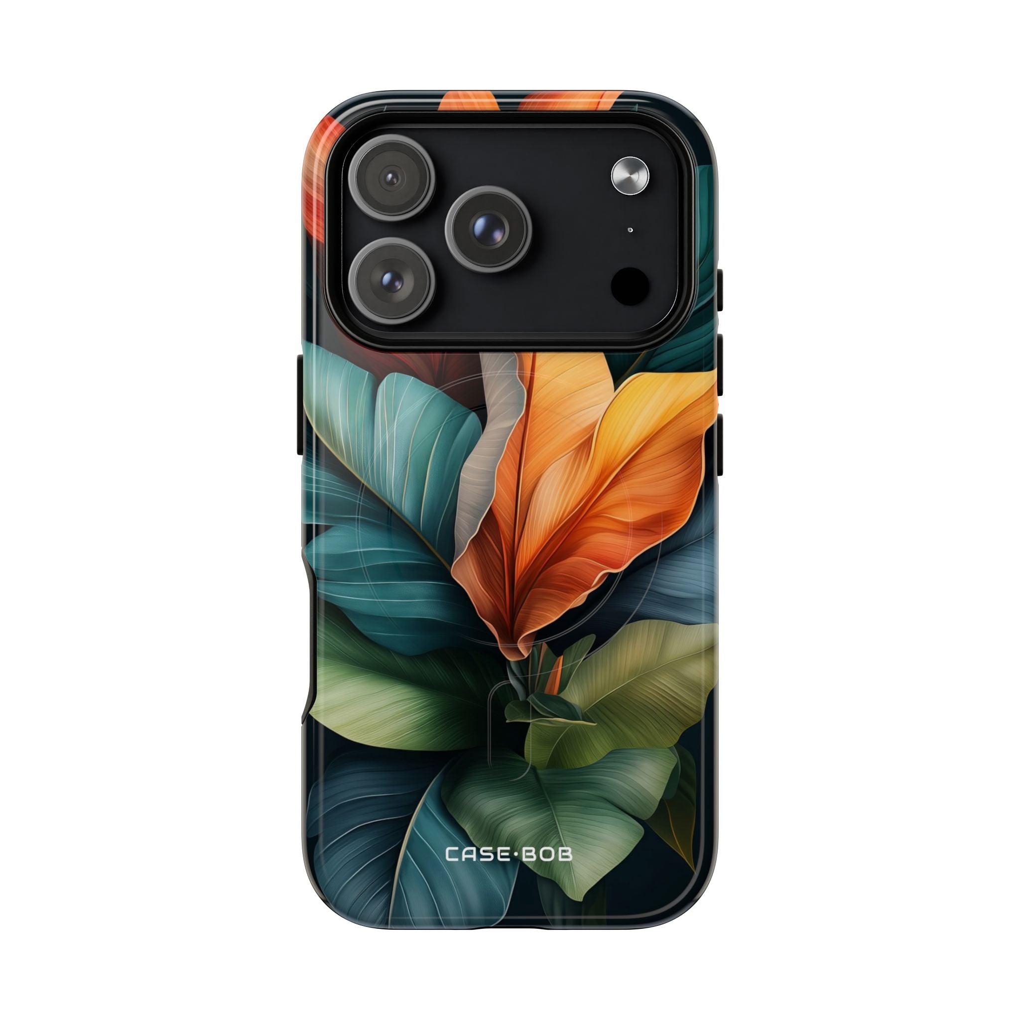 Tropical Leafburst iPhone 17 Pro Case - Tough+