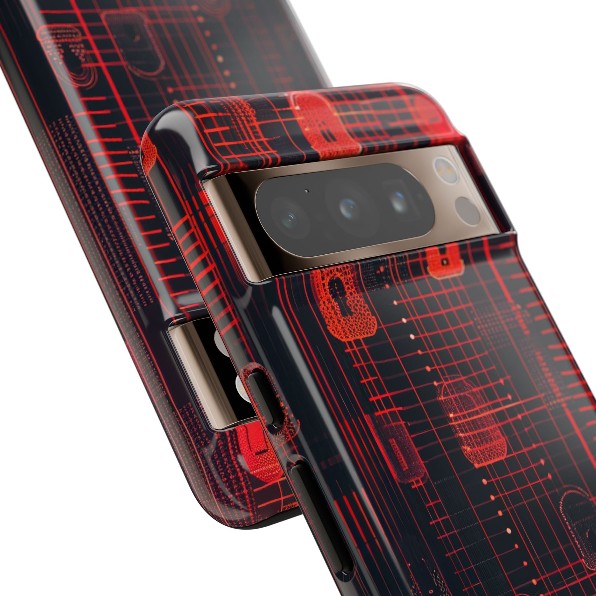 Cyber Locks Grid Google Pixel 8 - Tough
