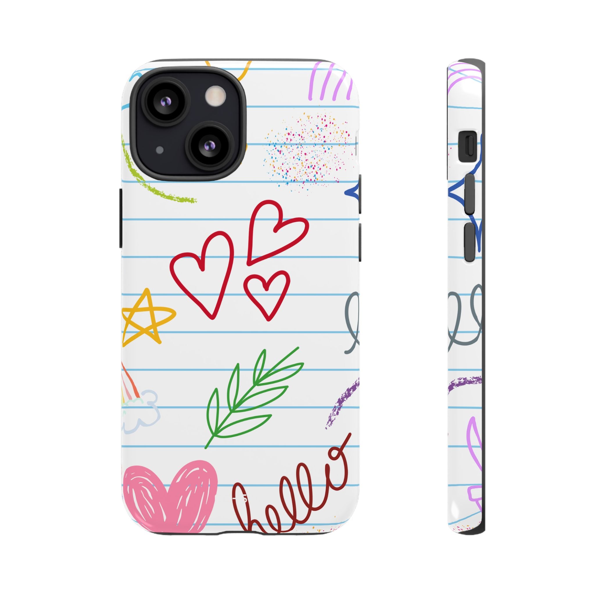 Hearts Dance Happily - iPhone Case