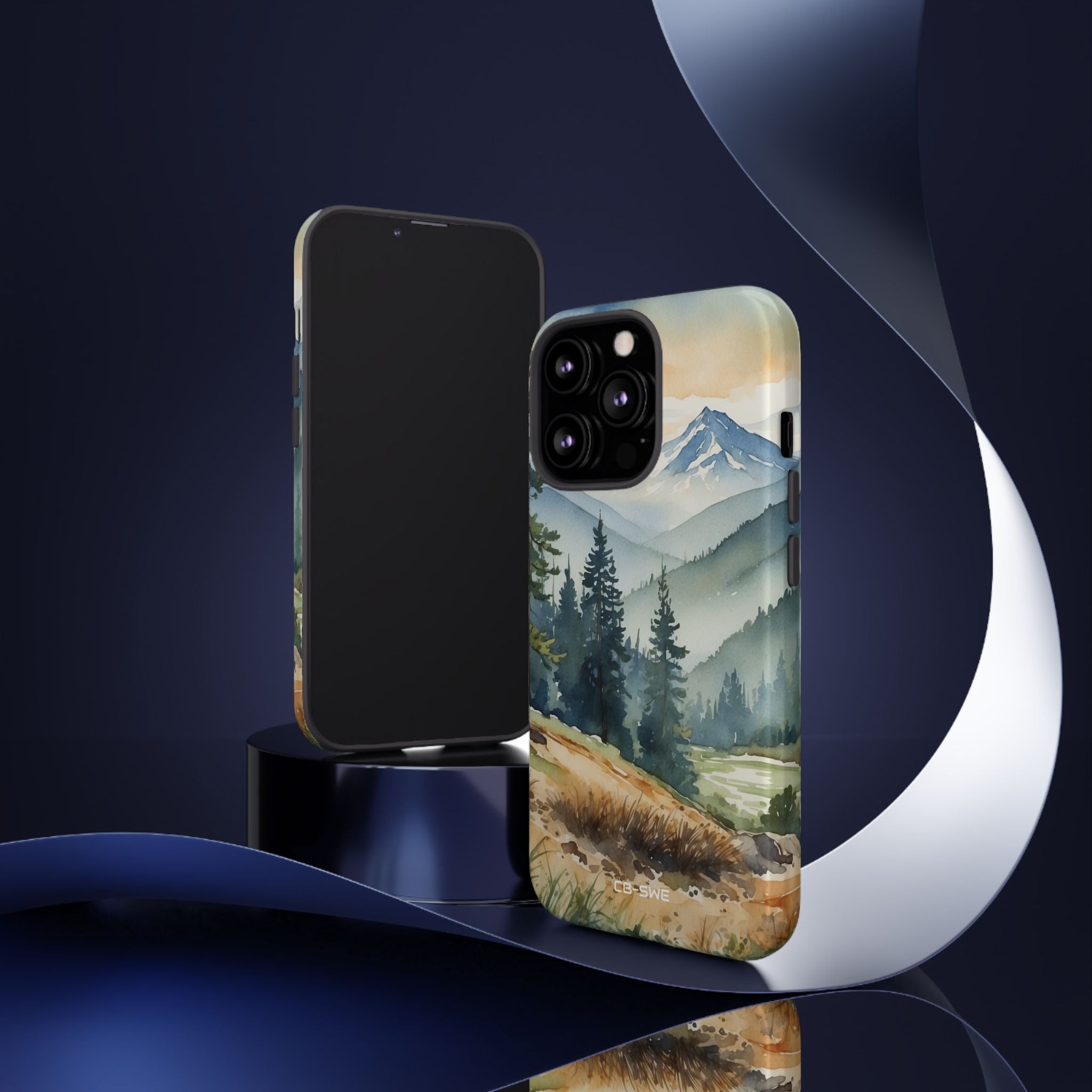 Whispers Paint Horizon - iPhone Case
