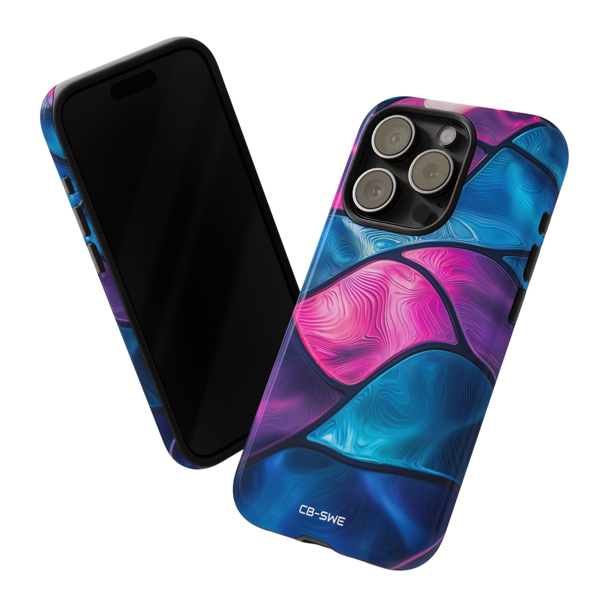 Shimmering Waves Flow - iPhone Case