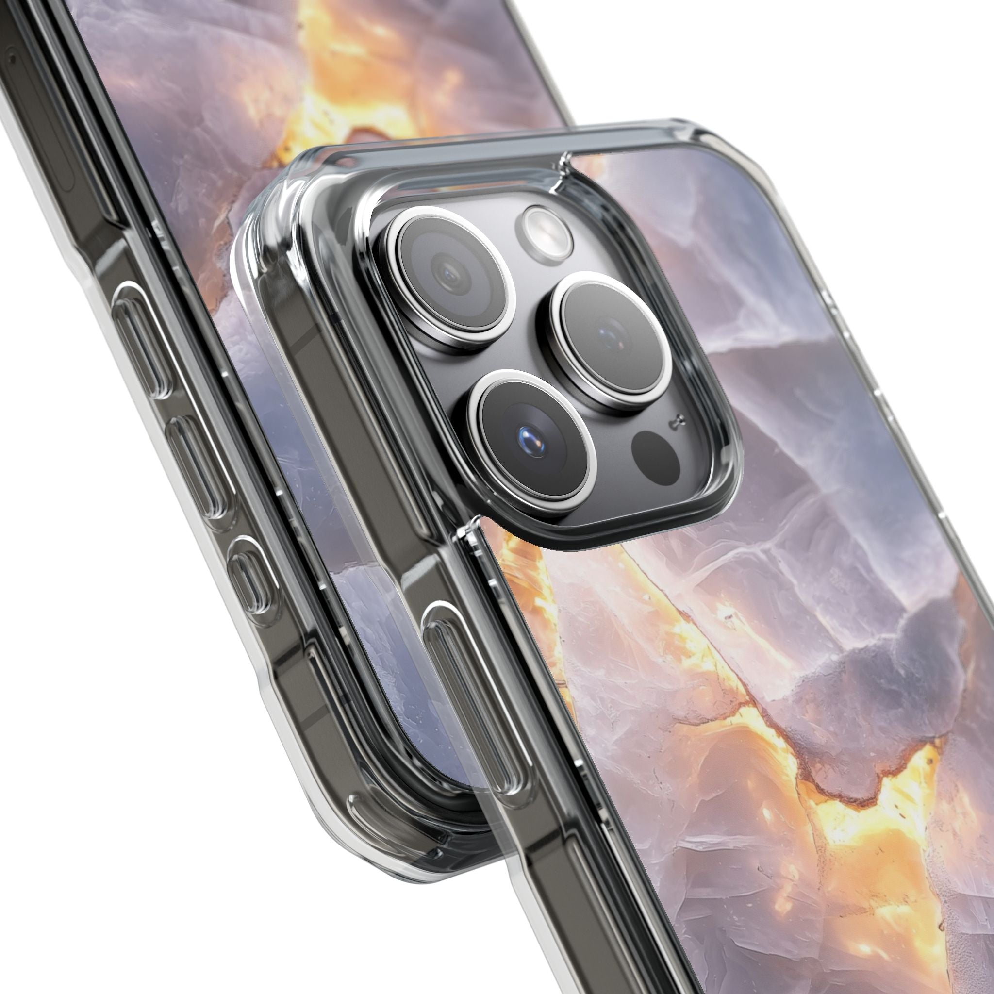 Crystal Veins iPhone 15 Pro Case - Impact