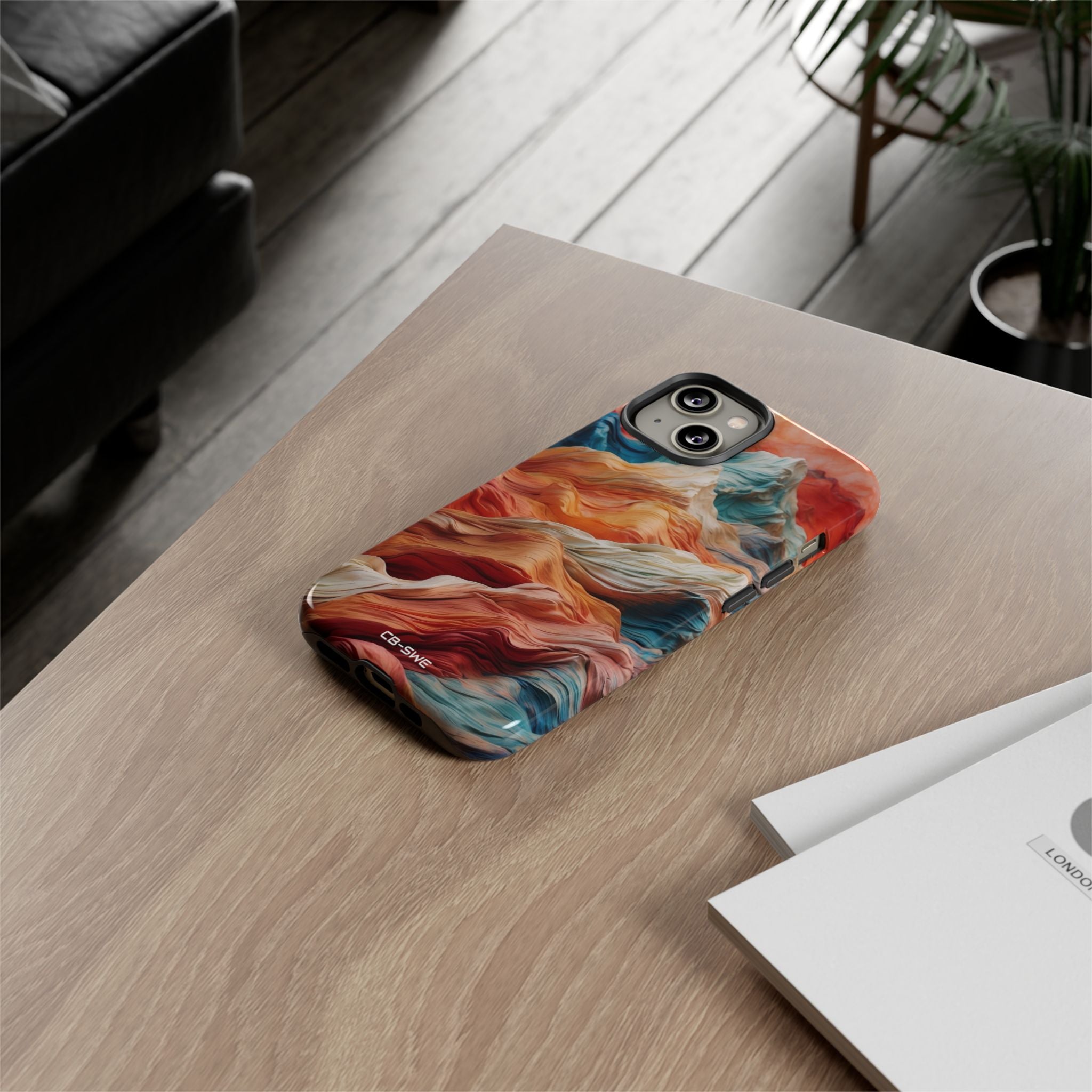 Mountain Waves Flow - iPhone Case