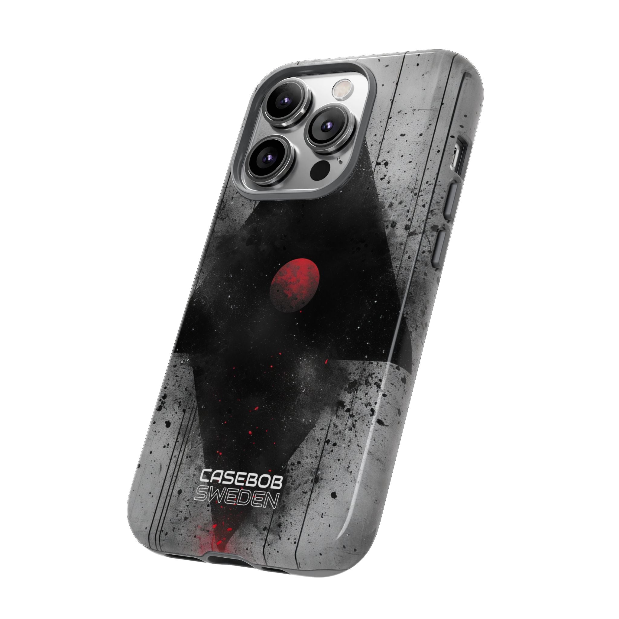 Crimson Core Geometry iPhone 14 - Tough
