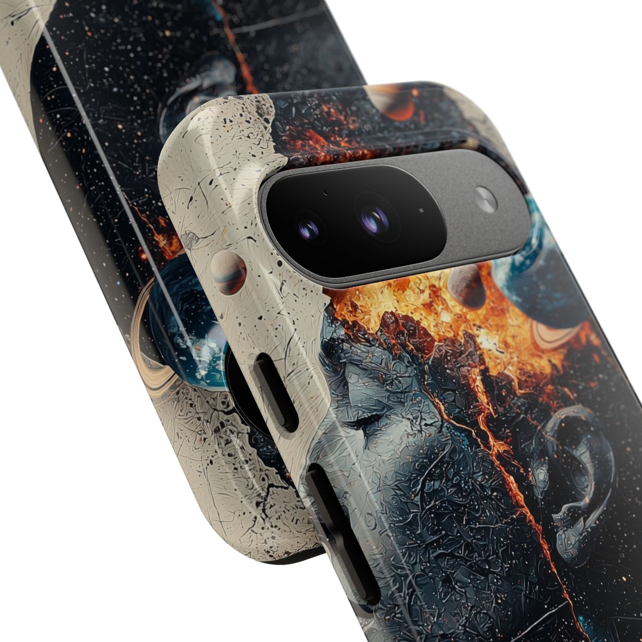 Cosmic Mind Erupts - Google Pixel Case