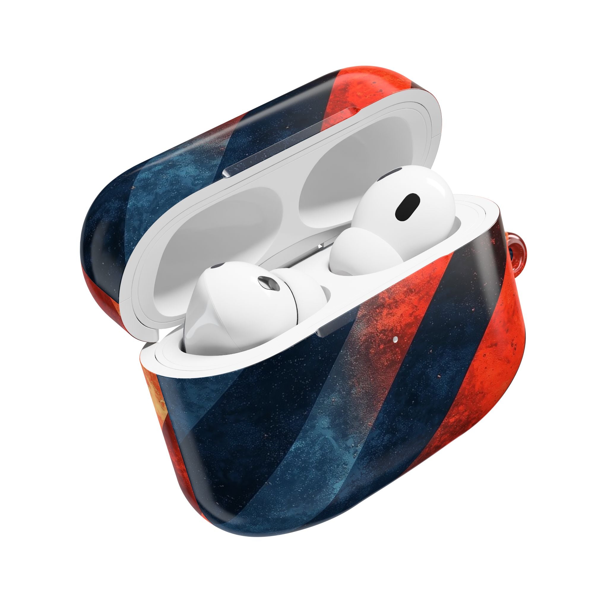 Diagonal Stripes Blaze - AirPods Case