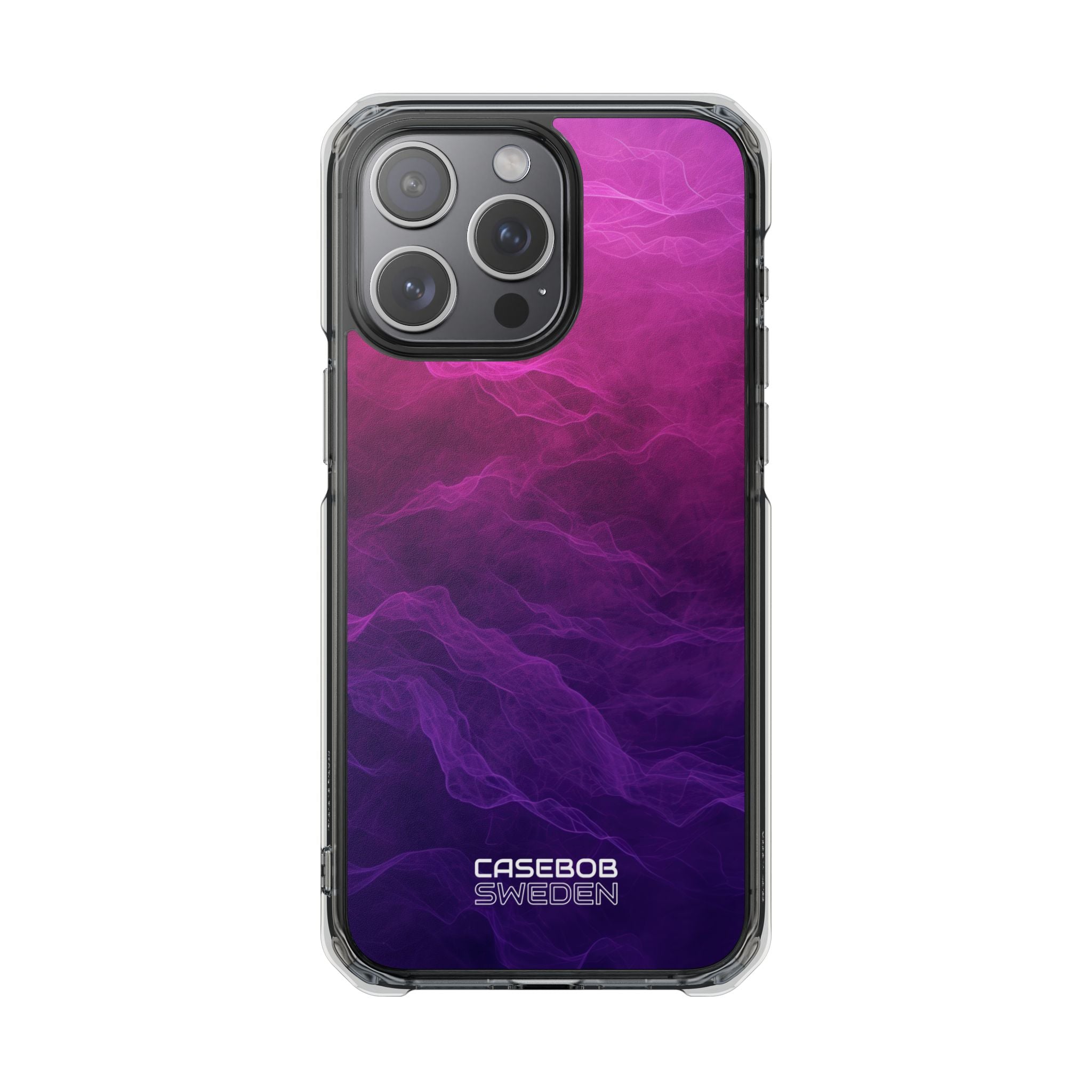 Violet Dream Currents iPhone 15 - Impact Clear+