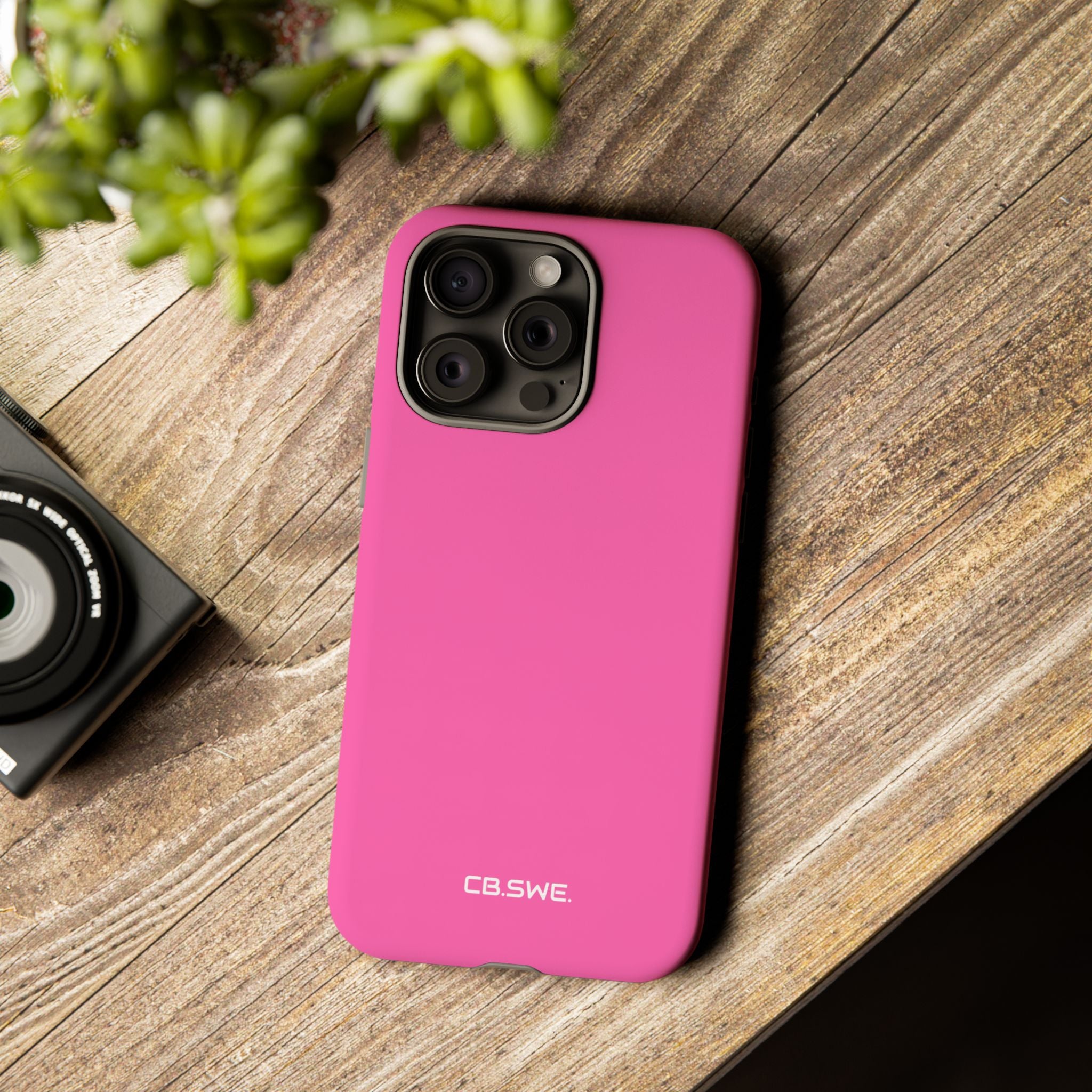 Hot Pink iPhone Case - Tough