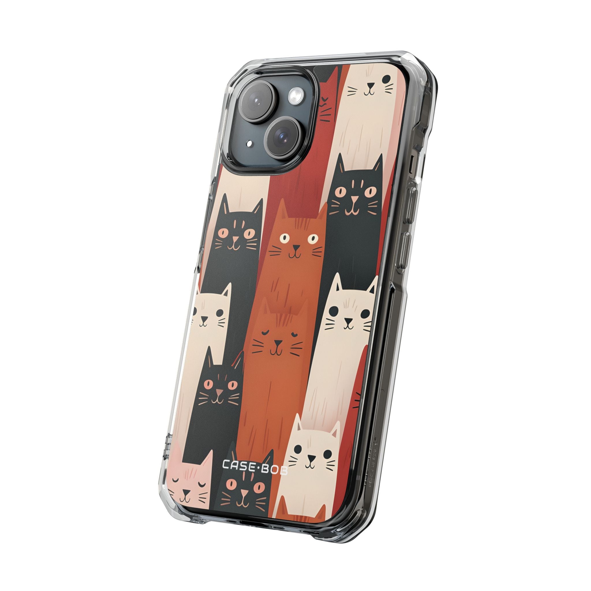 Cat Cascade iPhone 15 Case - Impact