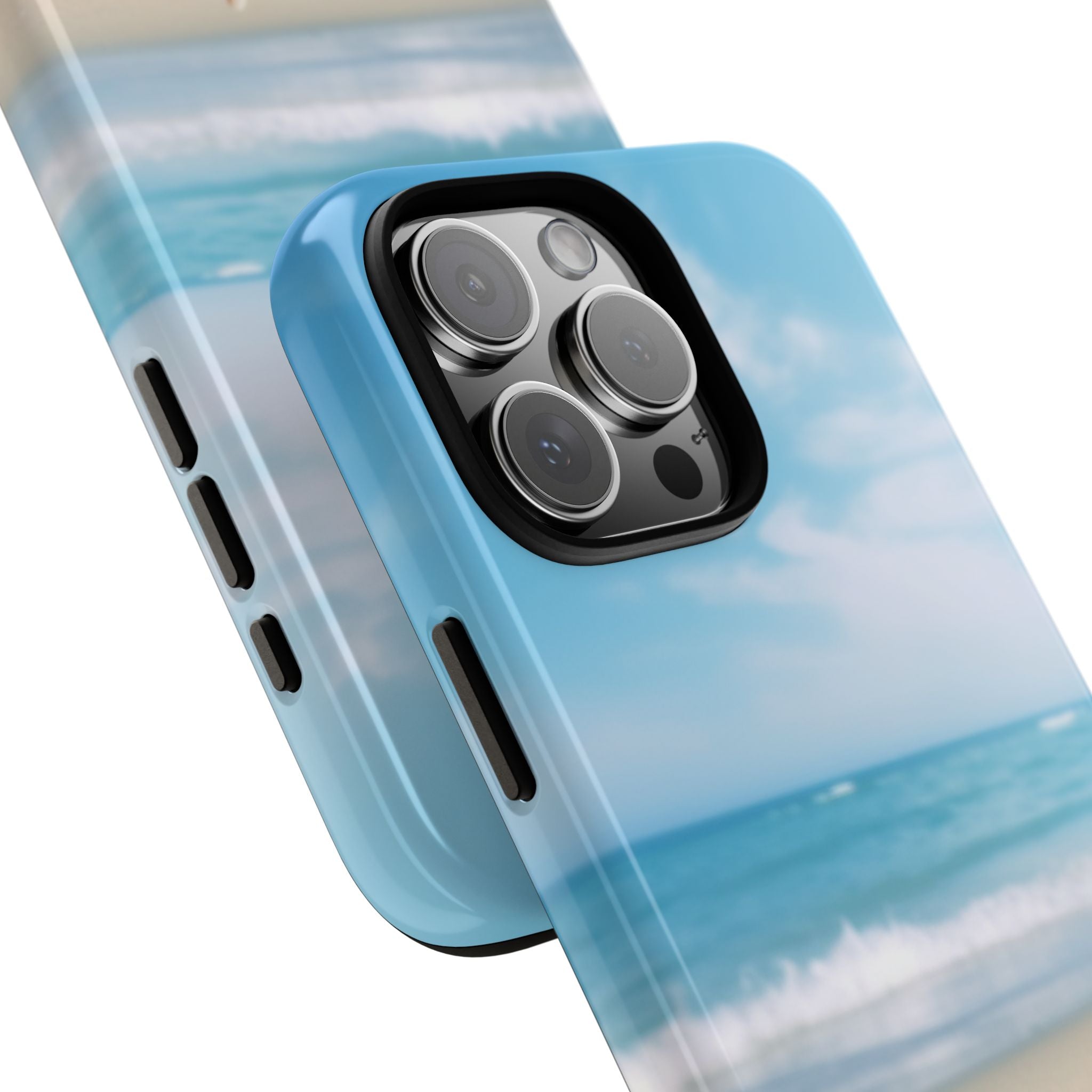 Shells Rest Beneath Waves - iPhone Case