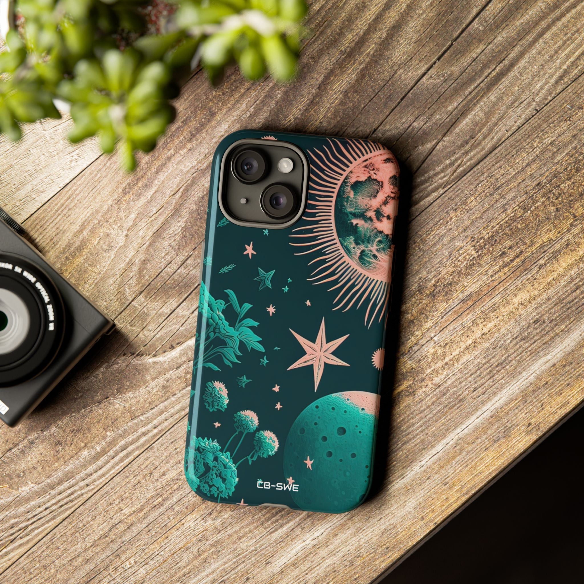 Celestial Botanical Night - iPhone Case