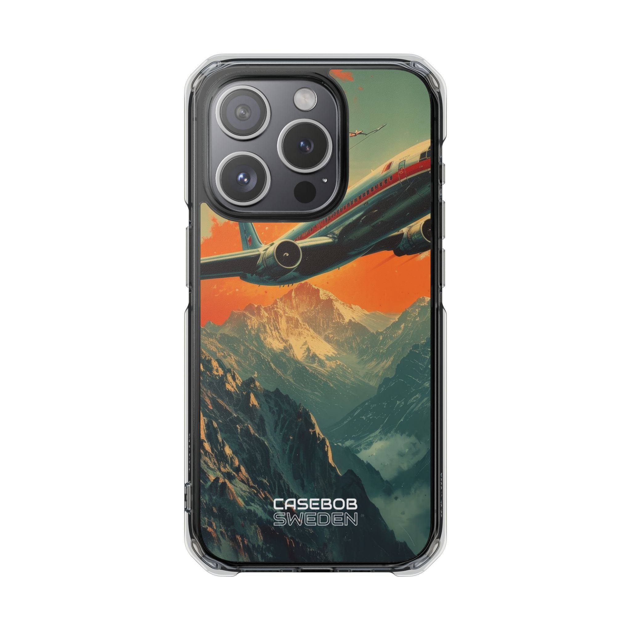 Soaring Mountain Flight iPhone 15 - Impact Clear+