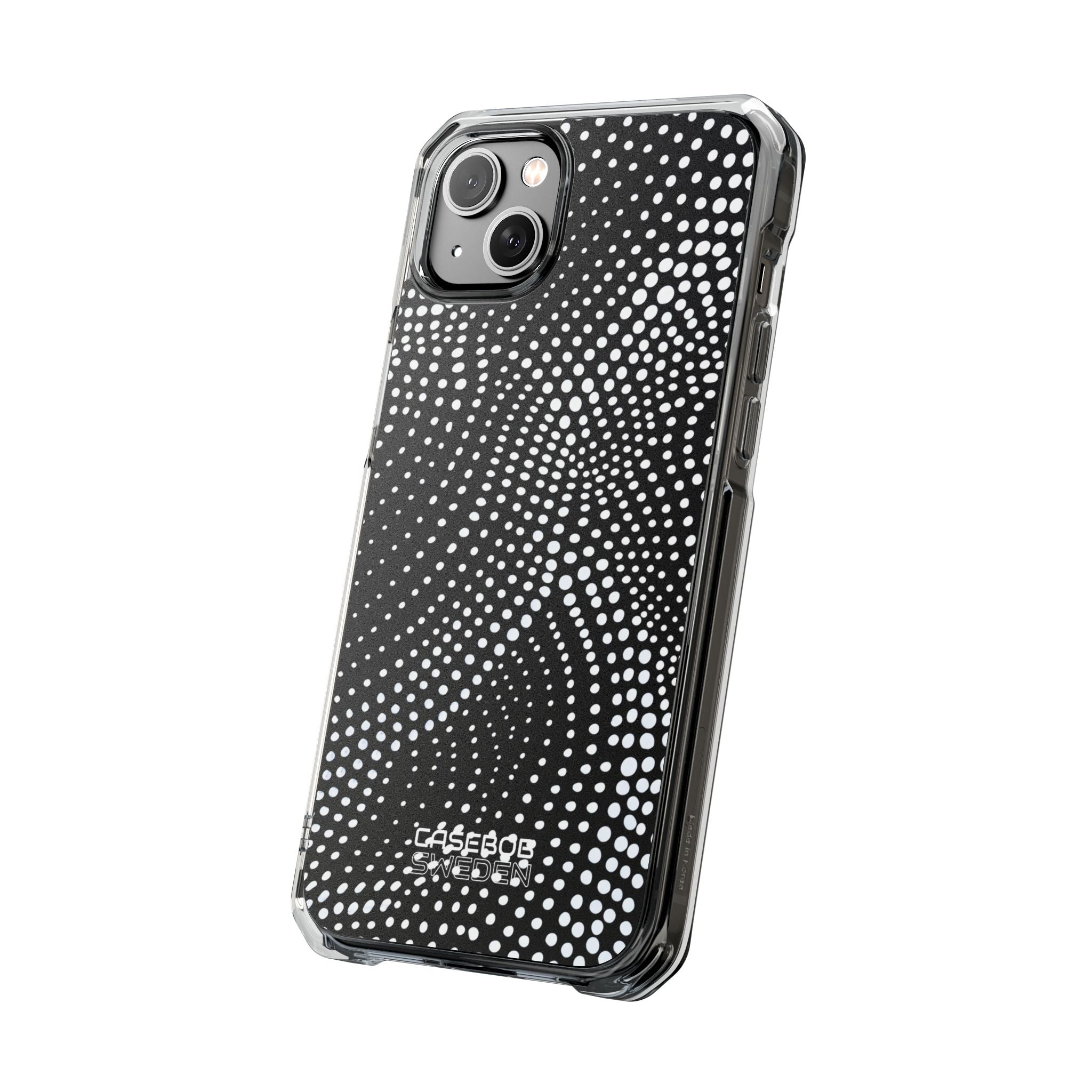 Waves of Dots iPhone 14 - Impact Clear+