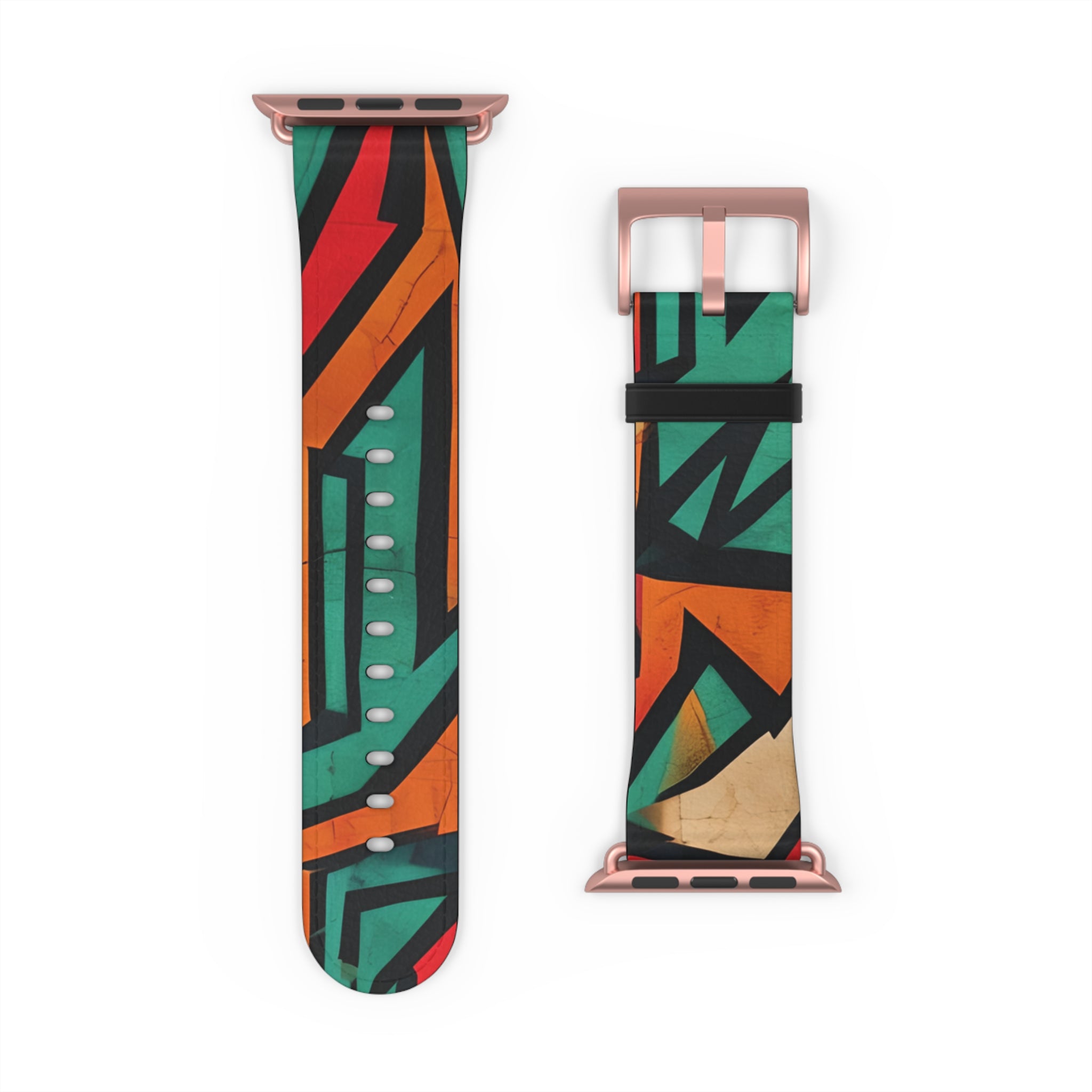 Jagged Flame - Watch Band