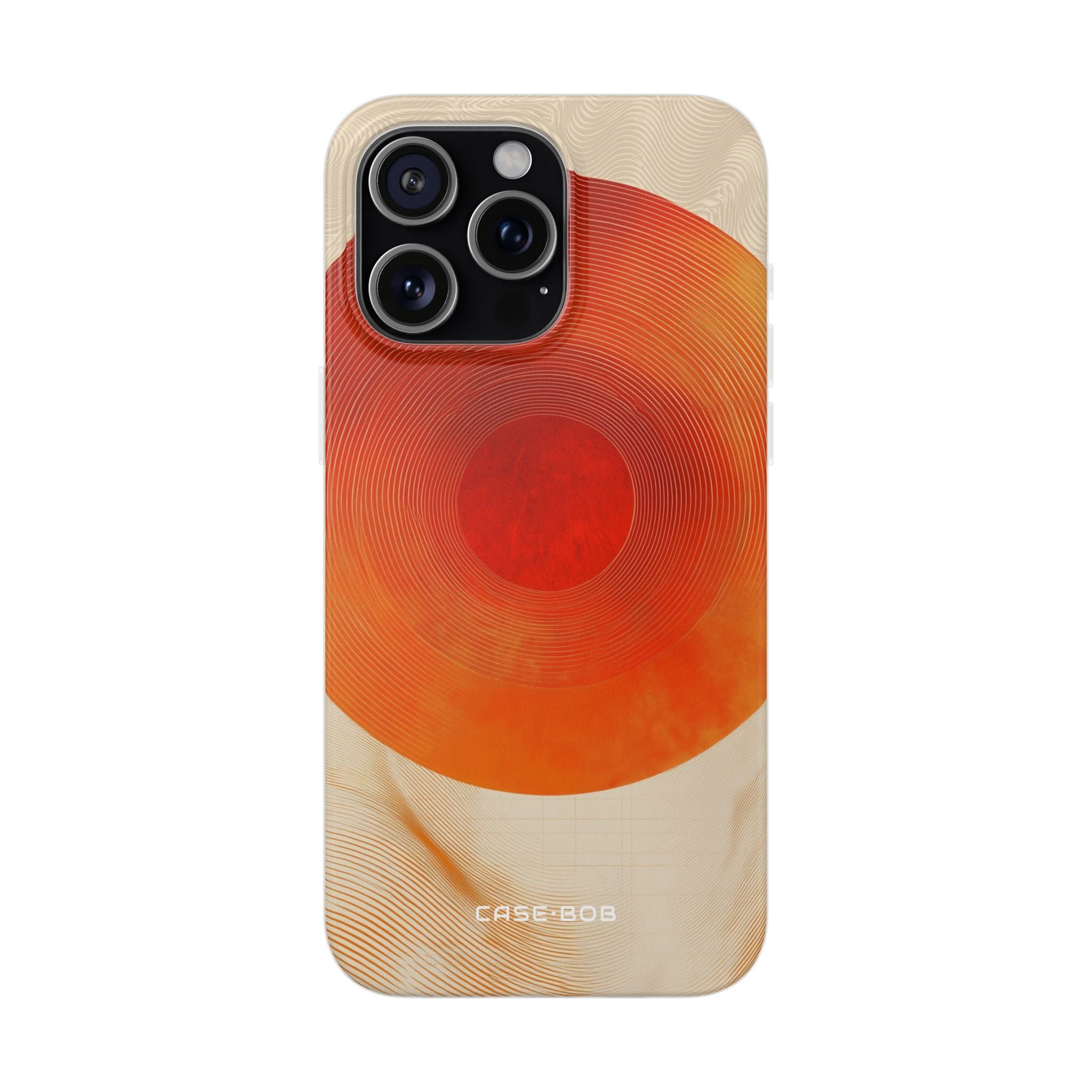 Sunburst Swirl iPhone 15 Pro Max Case - Soft