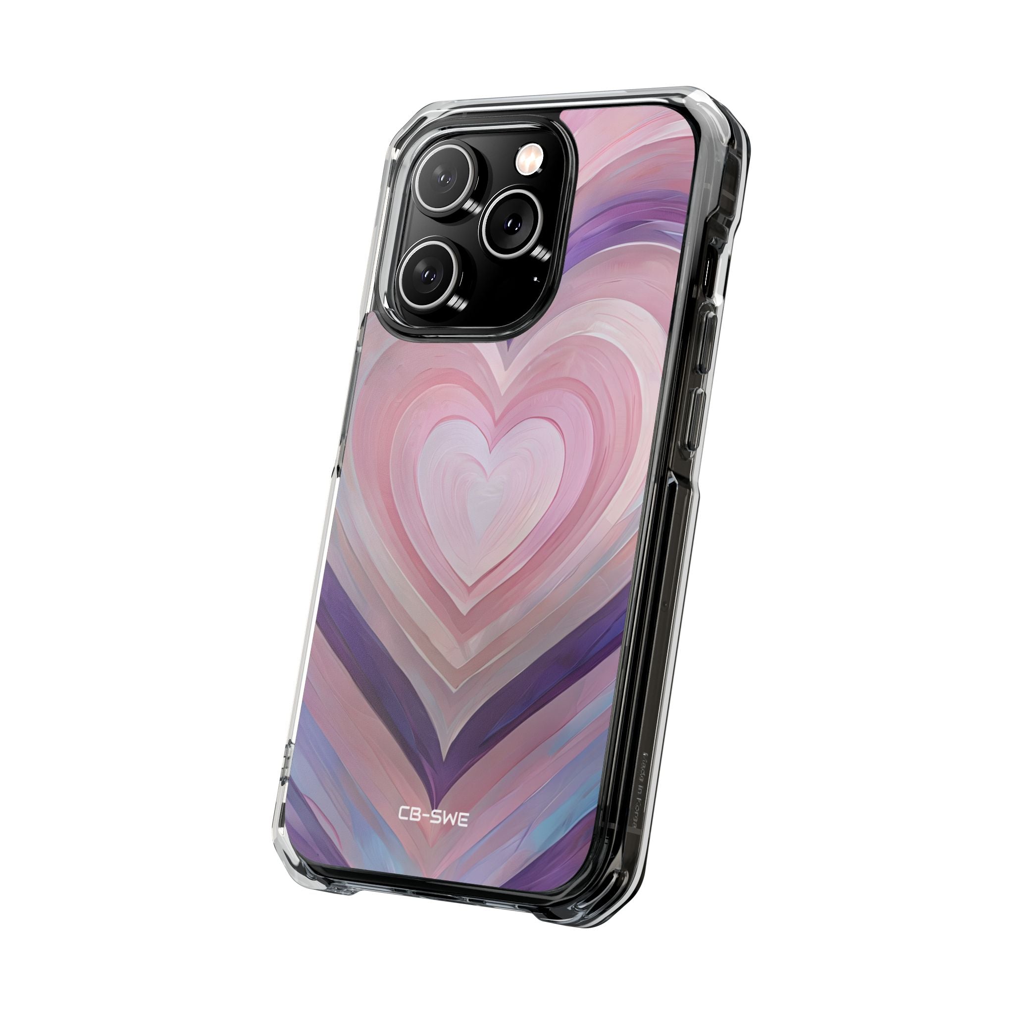 Impressionistic Heart Layers iPhone Case - Impact