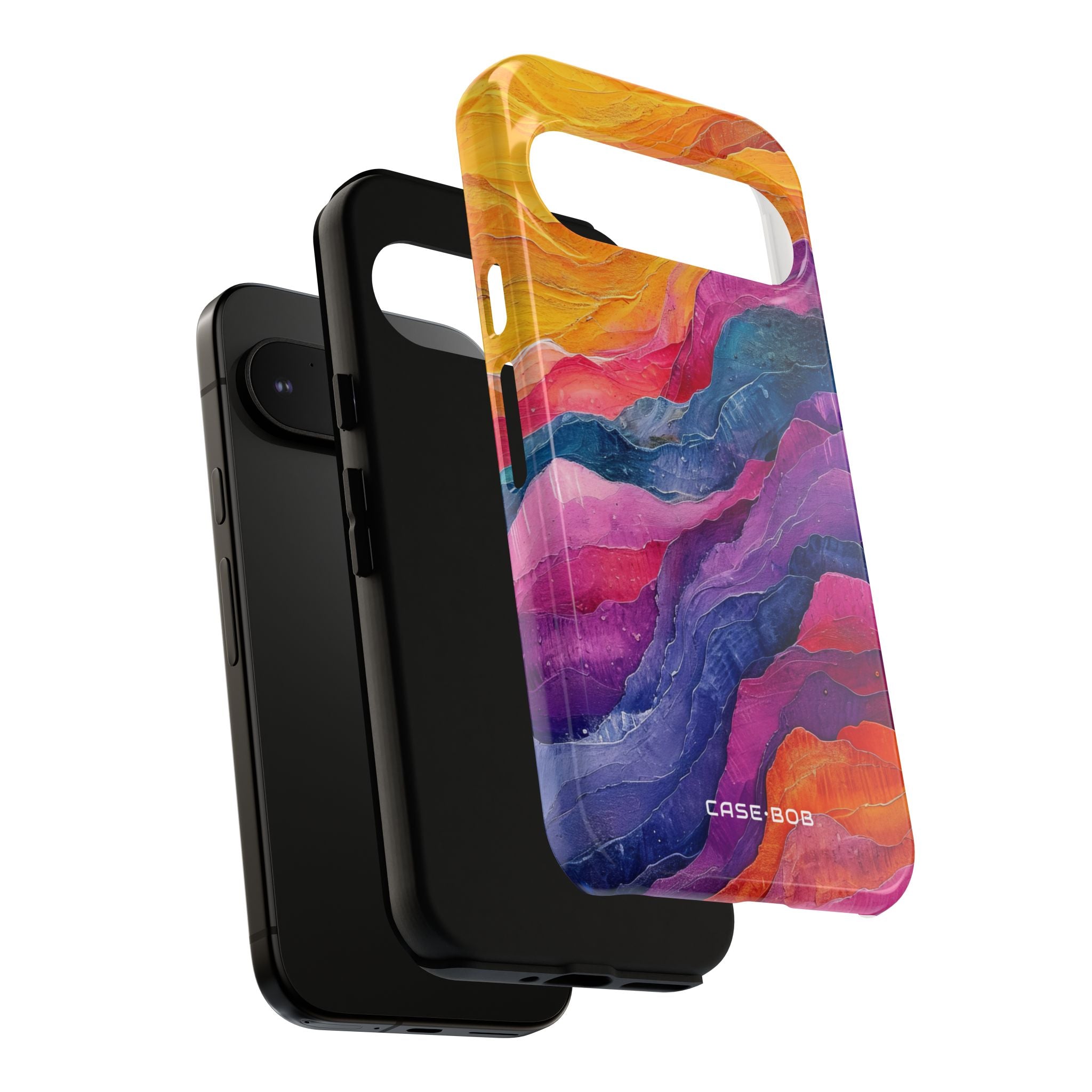 Vibrant Flow Google Pixel 9 Pro Case - Tough