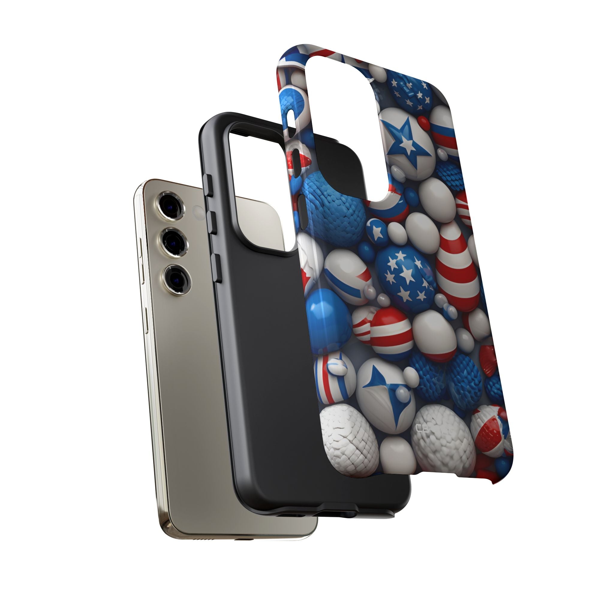 Festive Spheres Cluster - Samsung Case