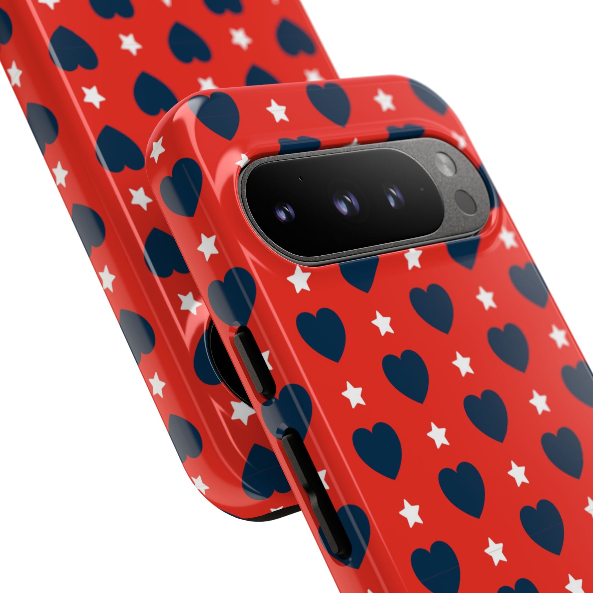 Hearts Embrace Stars - Google Pixel Case