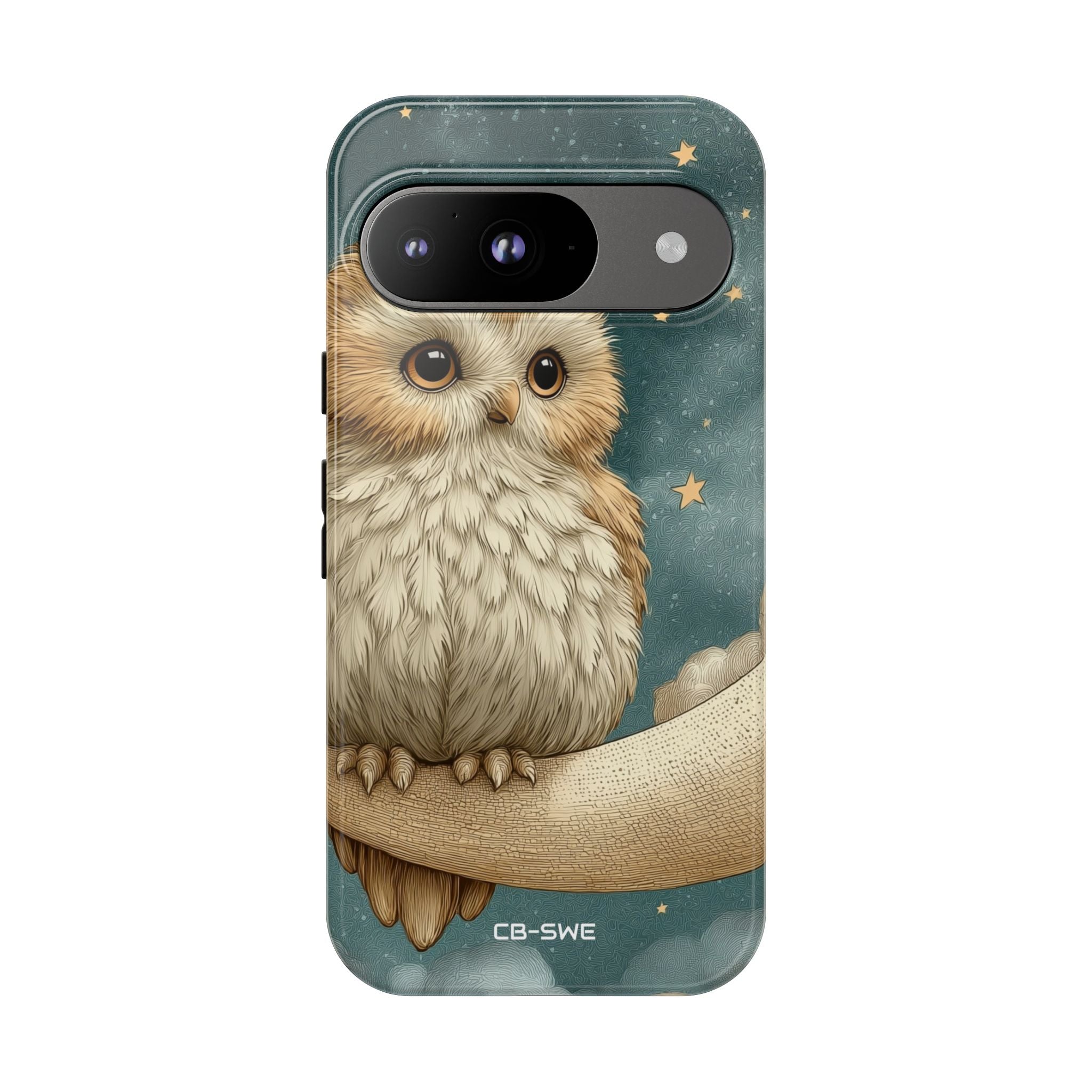 Owls Nestle Moon - Google Pixel Case