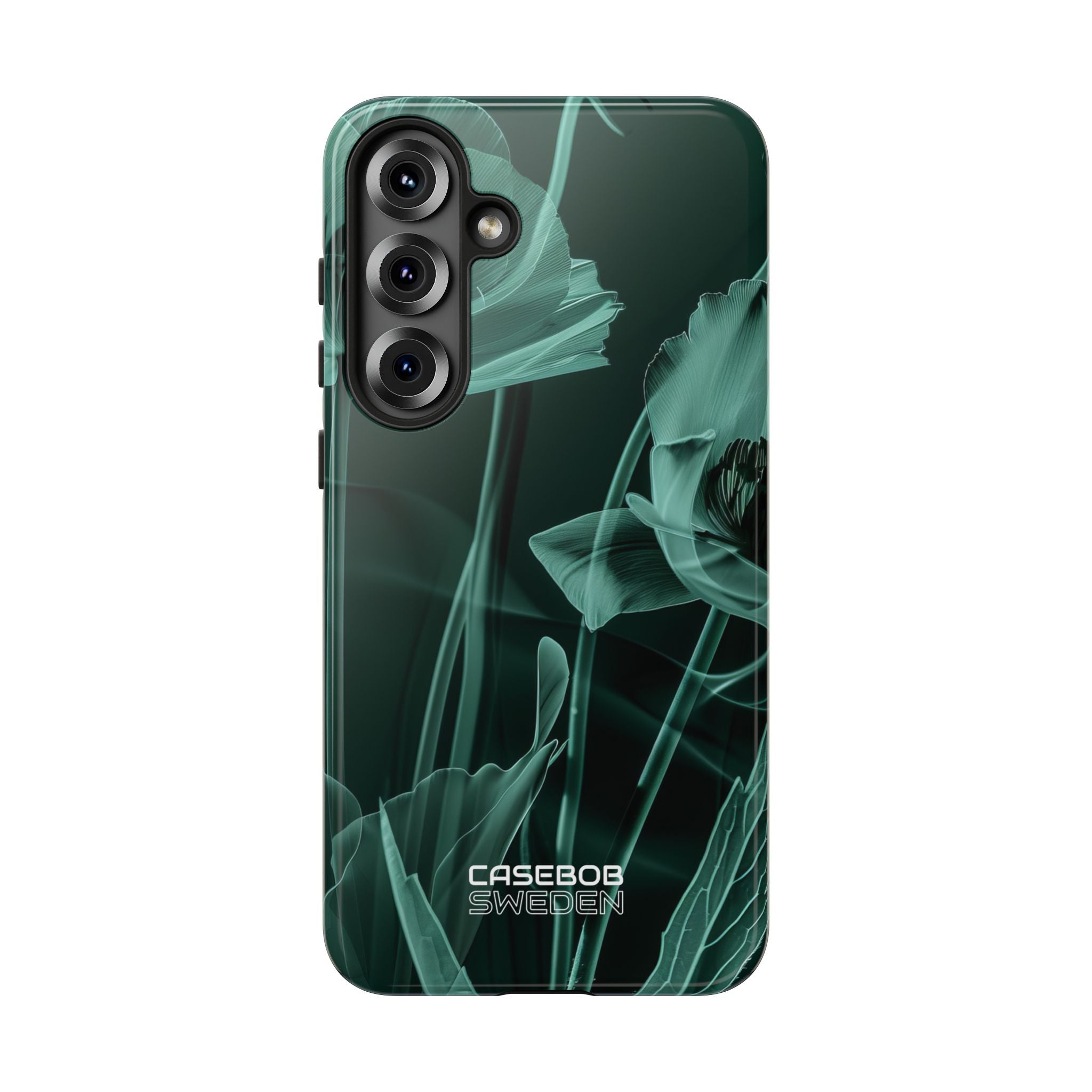 Teal Bloom Radiance Samsung S25 - Tough