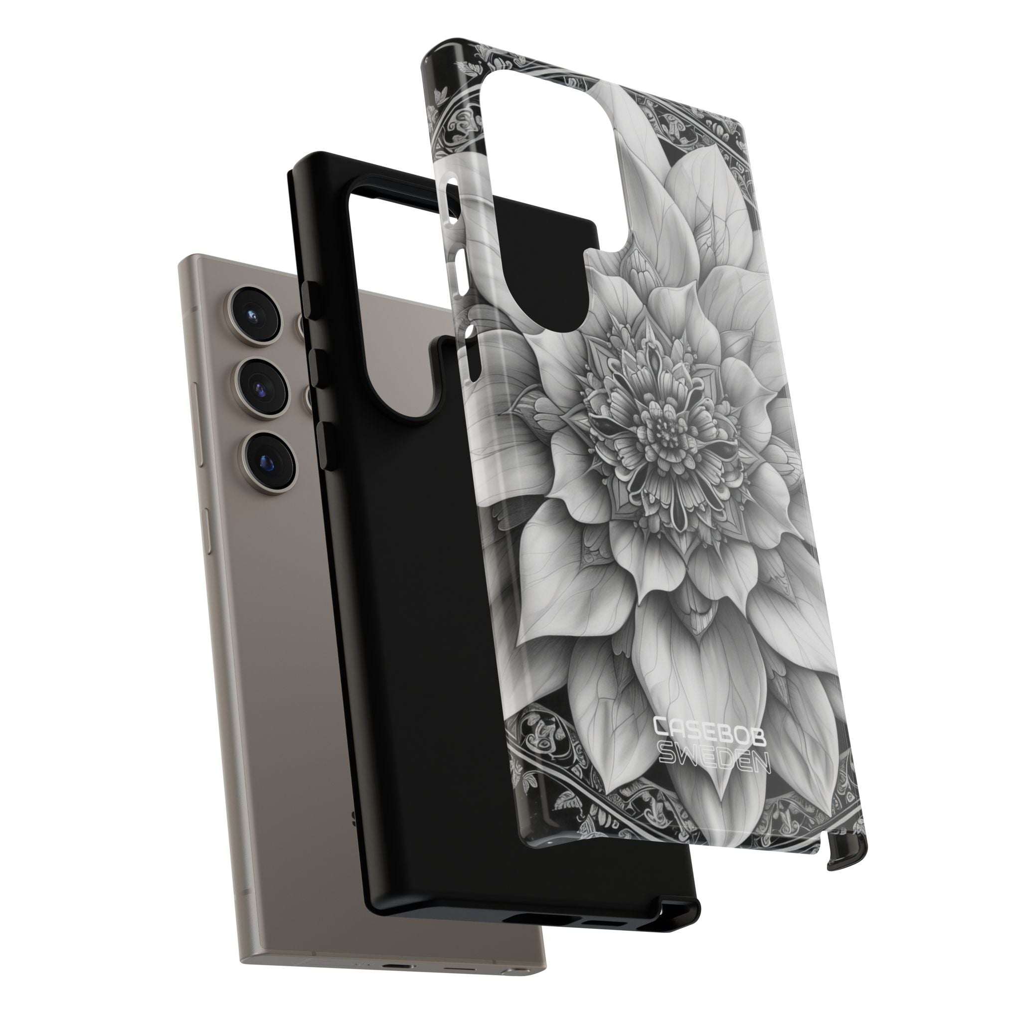 Cosmic Floral Mandala Samsung S24 - Tough
