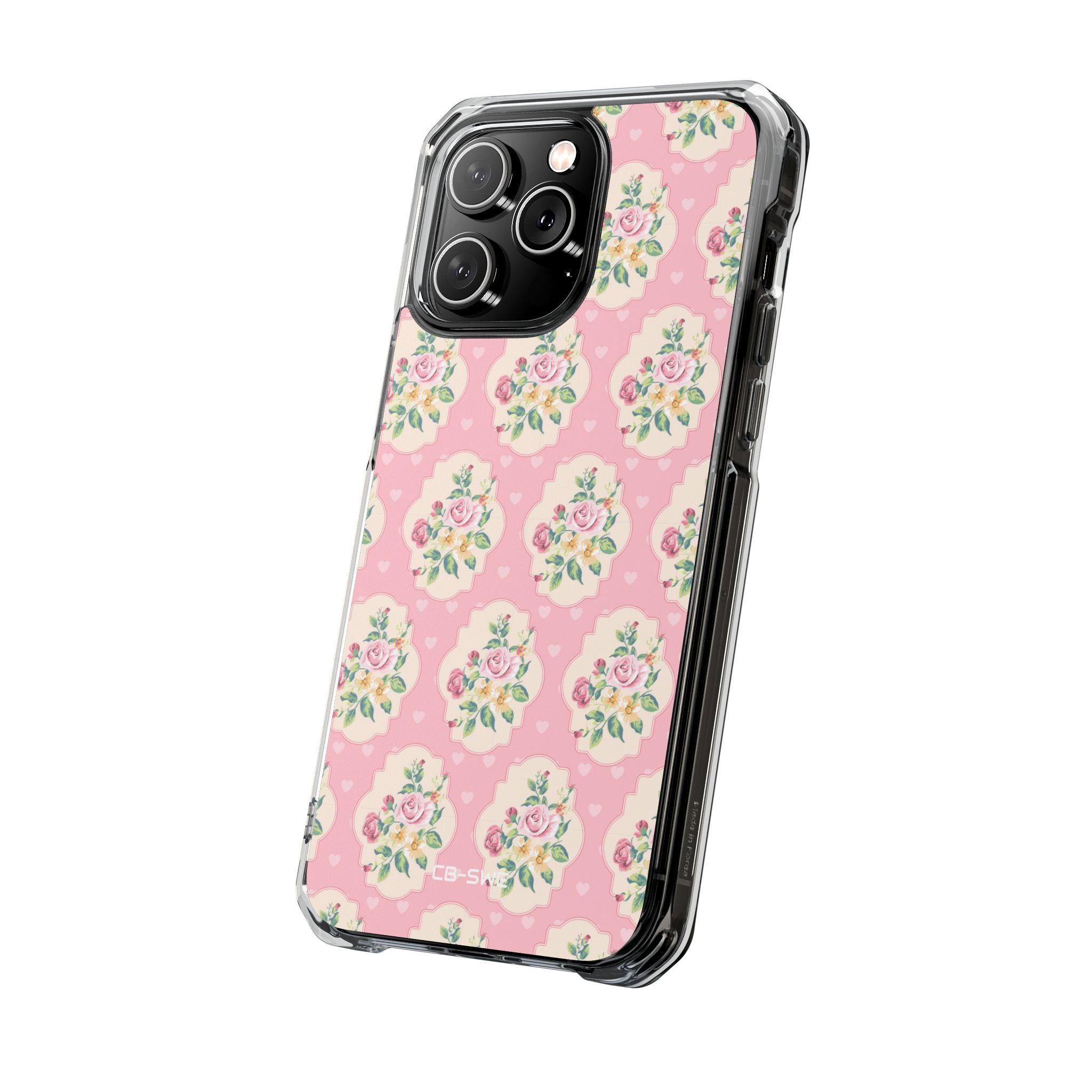 Vintage Floral Romance iPhone Case - Impact