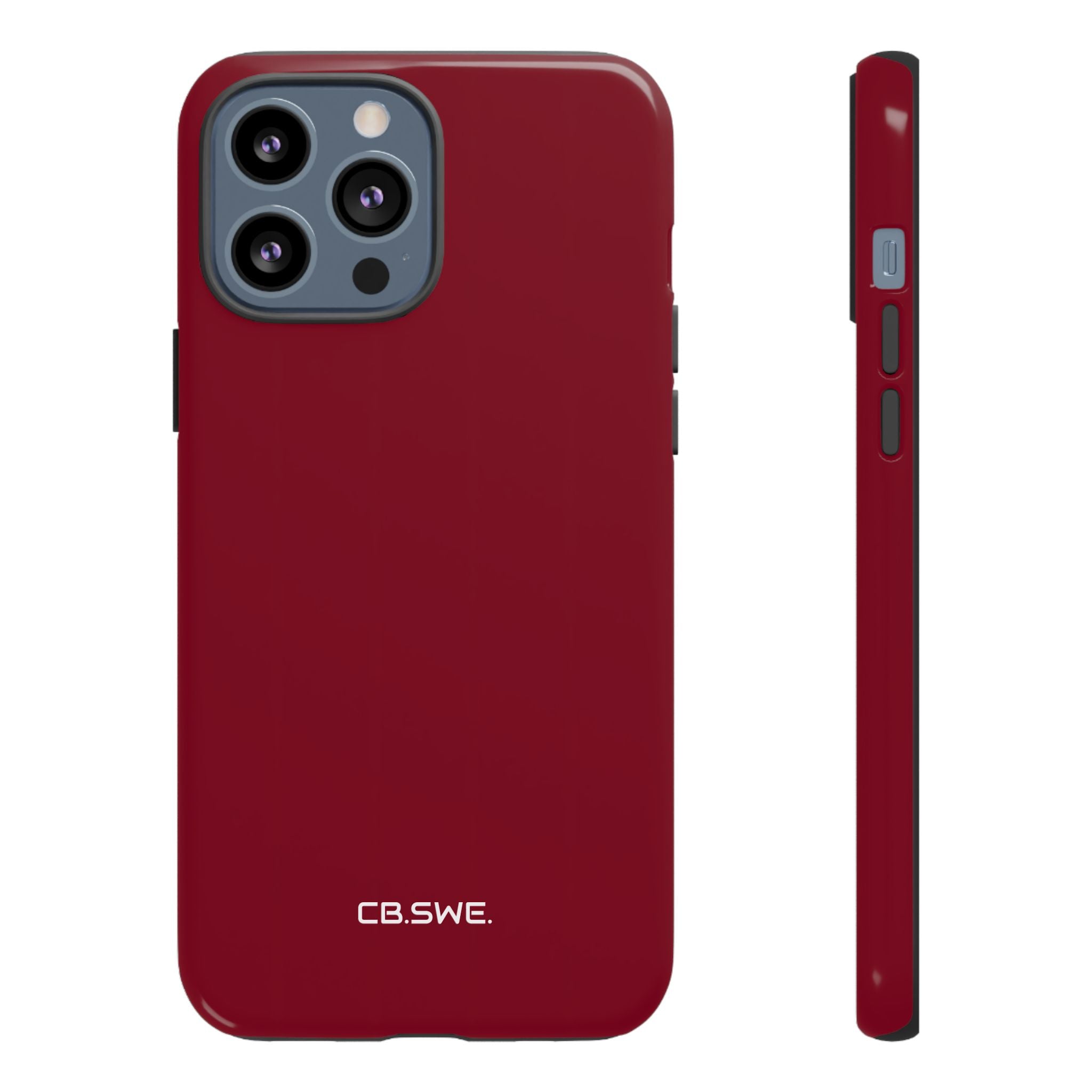 Burgundy iPhone Case - Tough