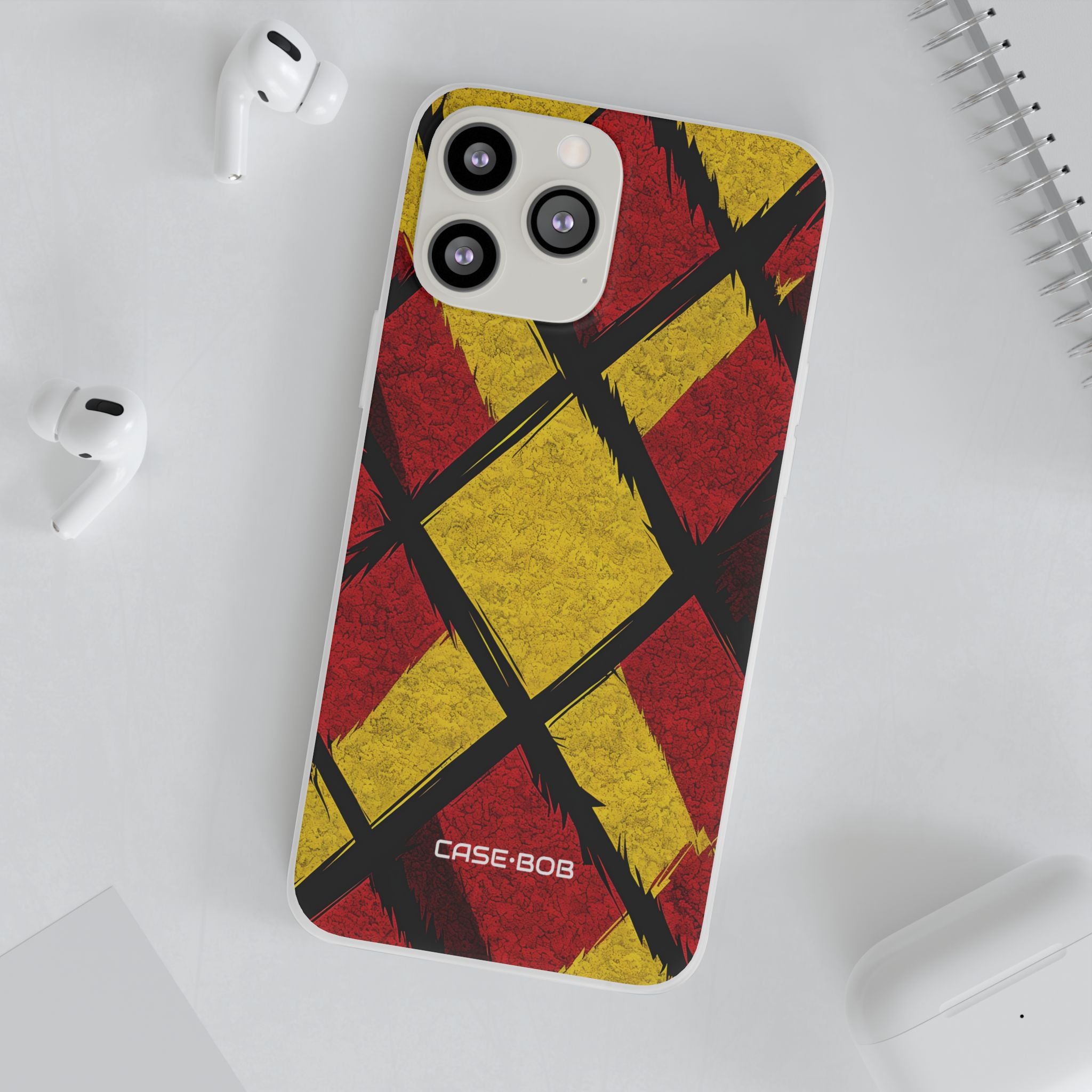 Vibrant Geometric Diamonds iPhone 13 Pro Max - Soft Case